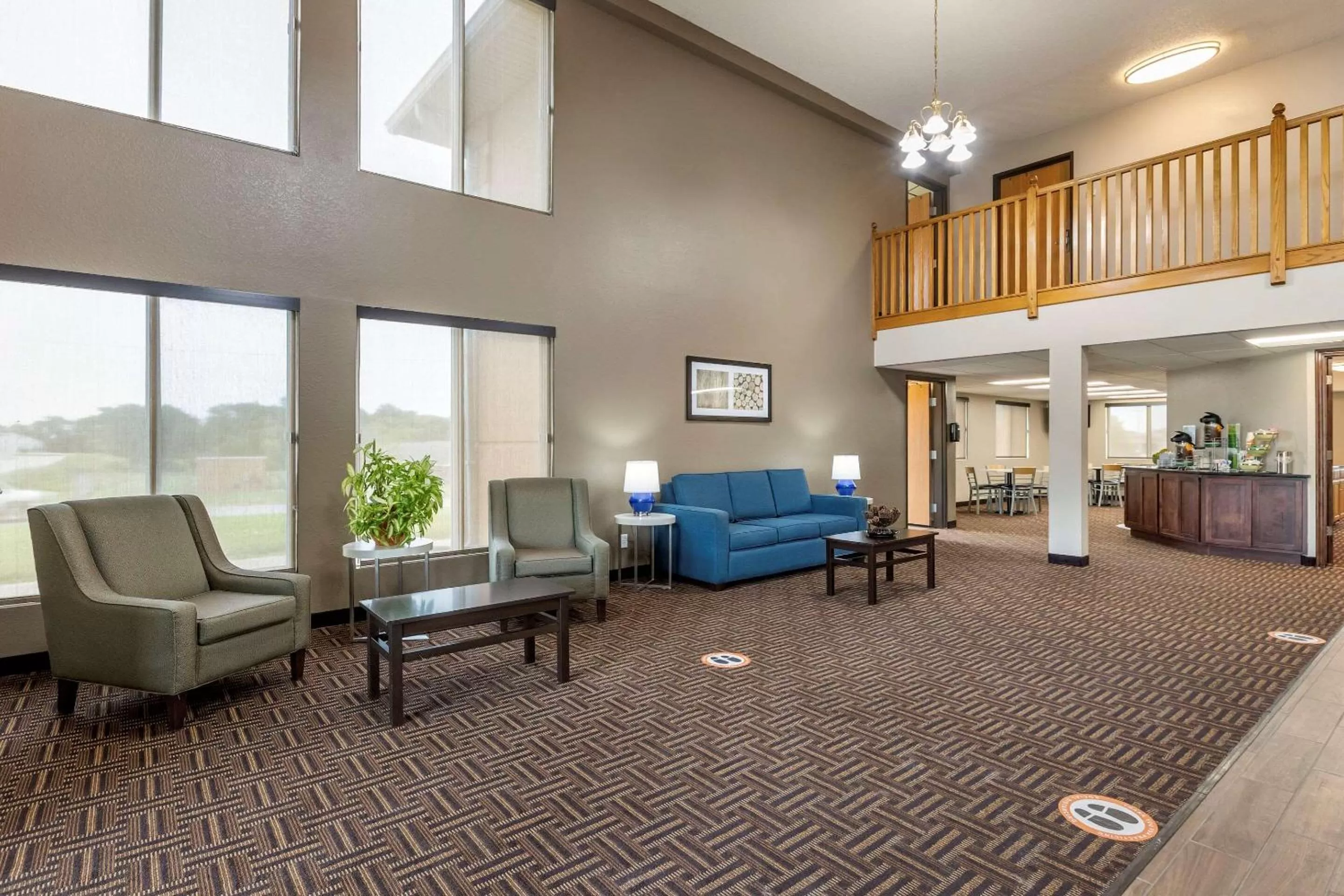 Lobby or reception in Quality Inn Creston