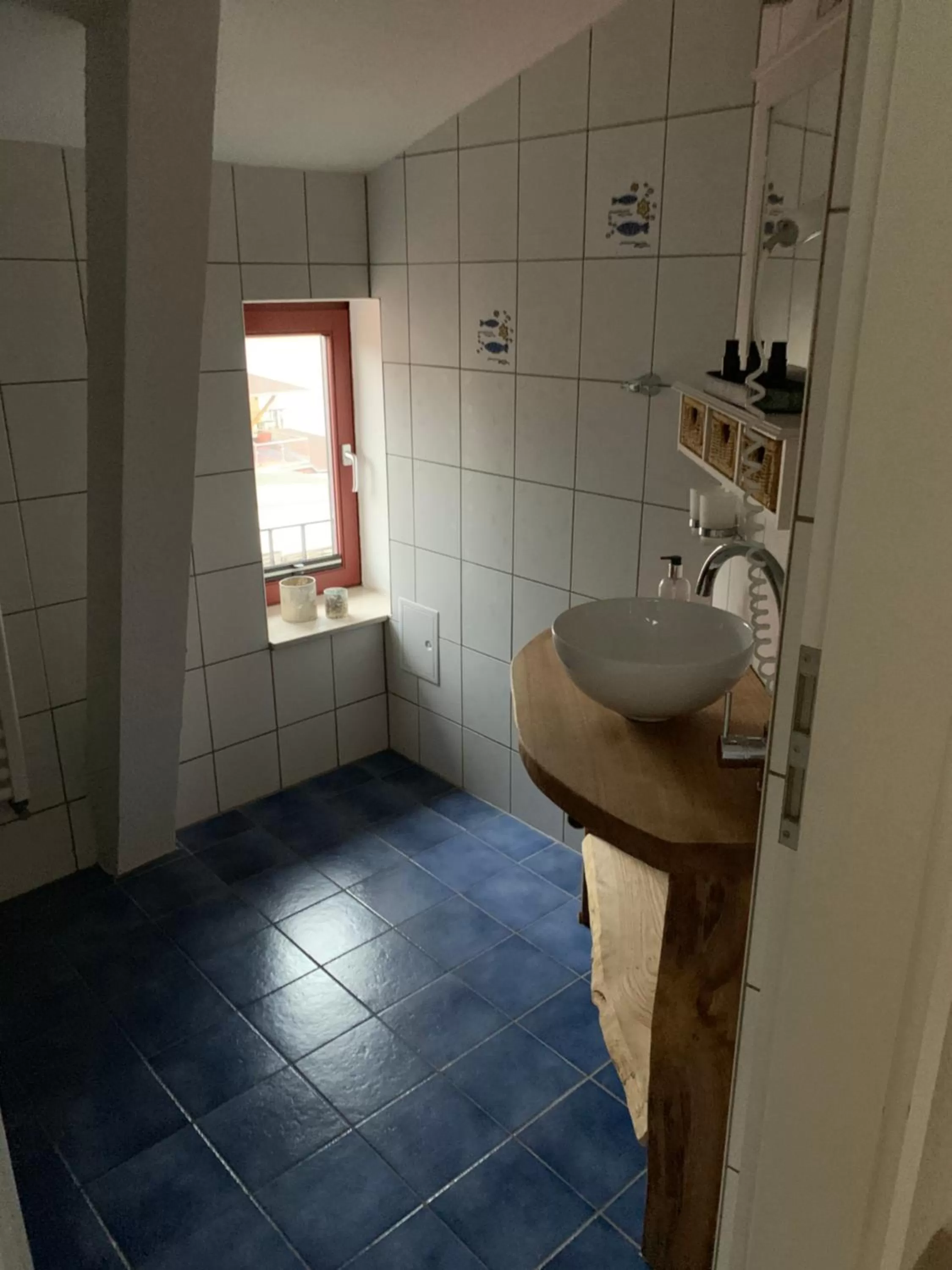 Decorative detail, Bathroom in Hotel Inselhof