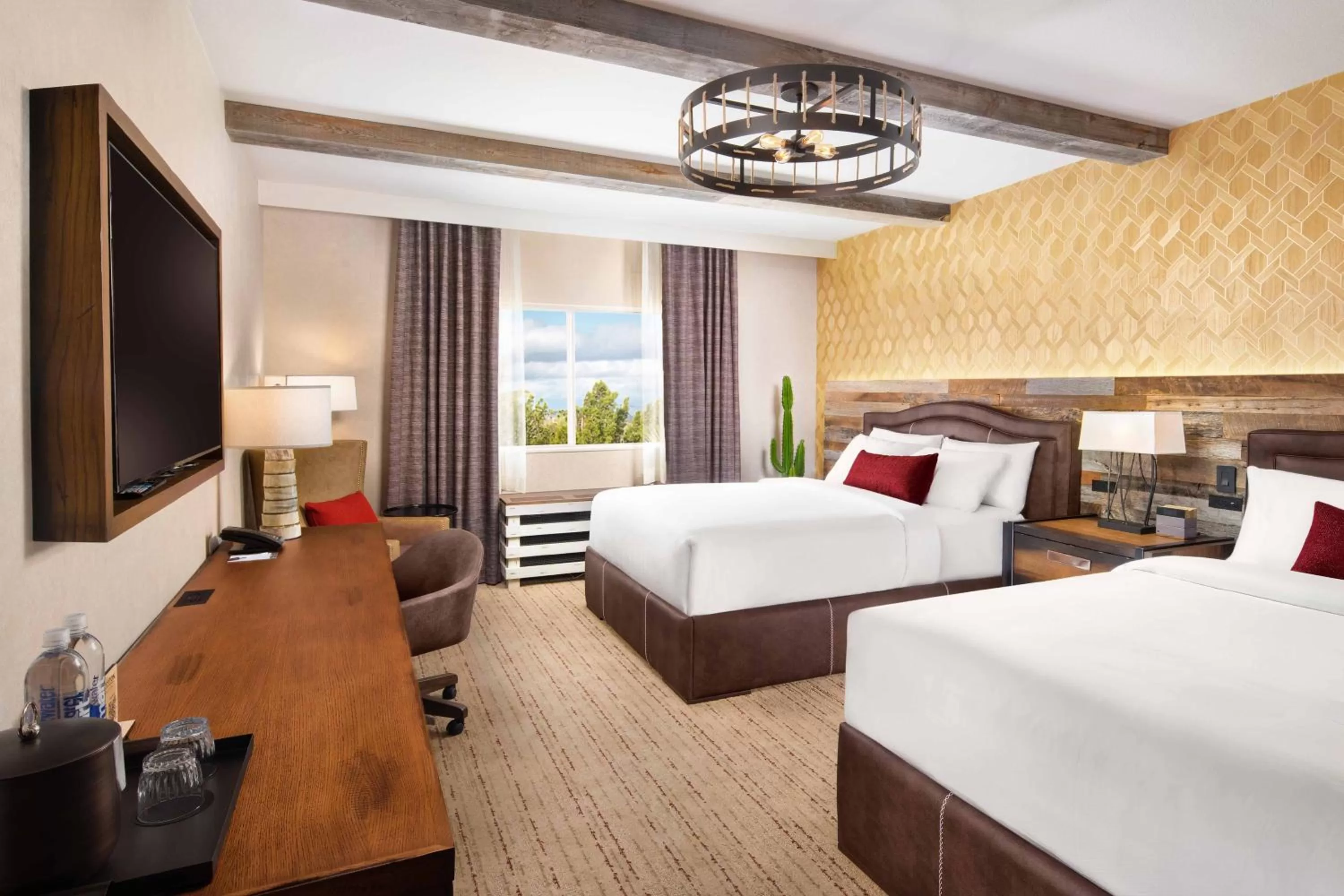 Bed in Silverton Casino Lodge