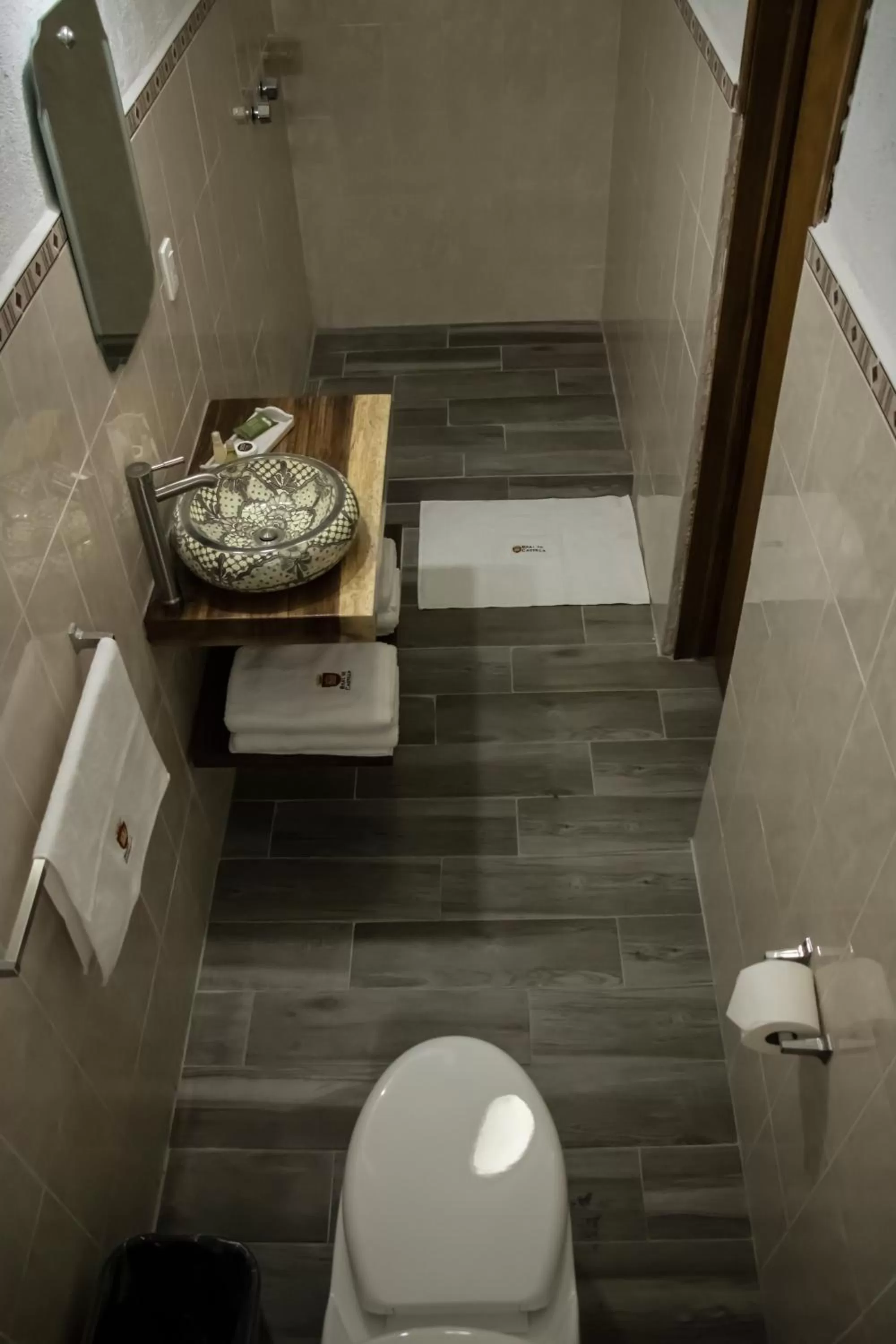 Bathroom in Hotel Real de Castilla Colonial