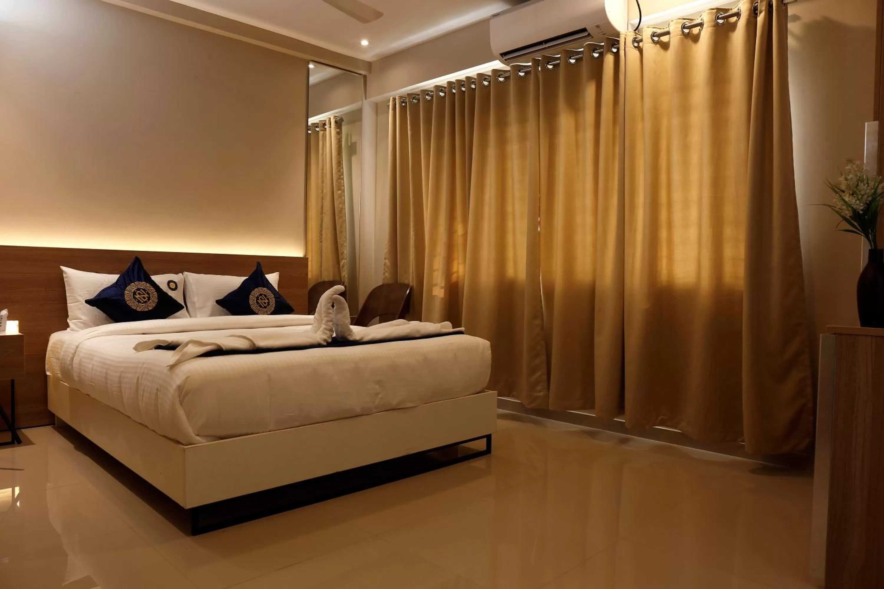 Bed in Noor jehan's Grand Noor