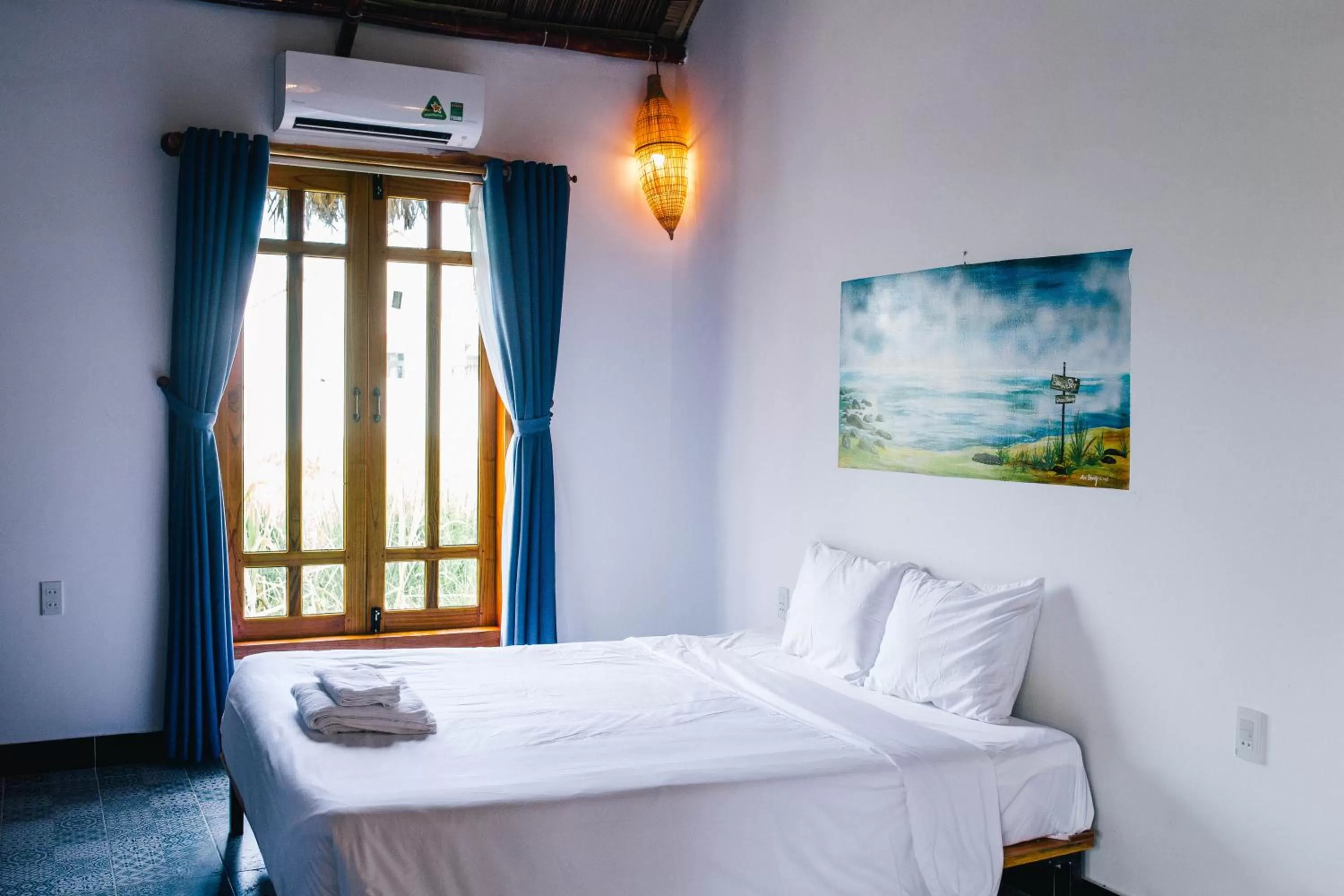 Bed in La Belle Anbang Homestay