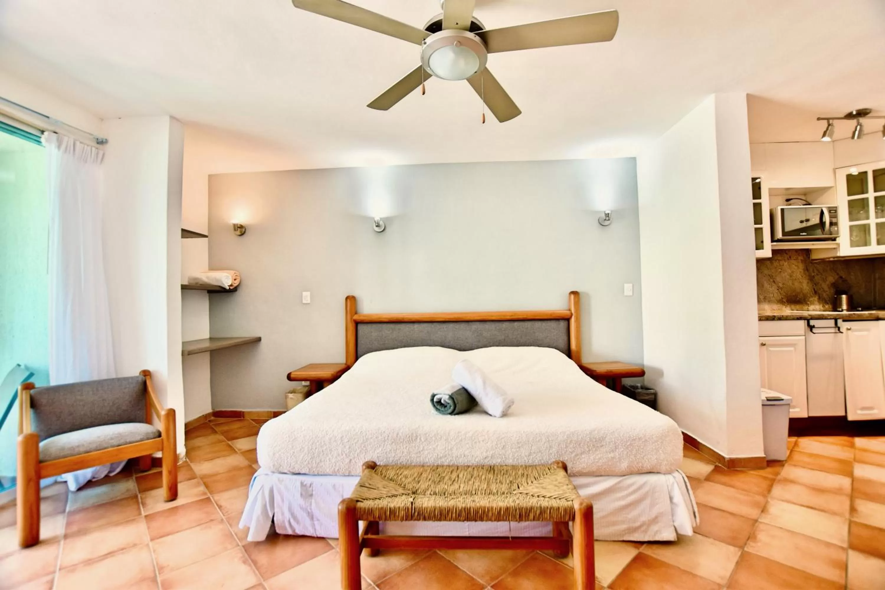 Bed in Solymar Condo Beach Resort by Casago