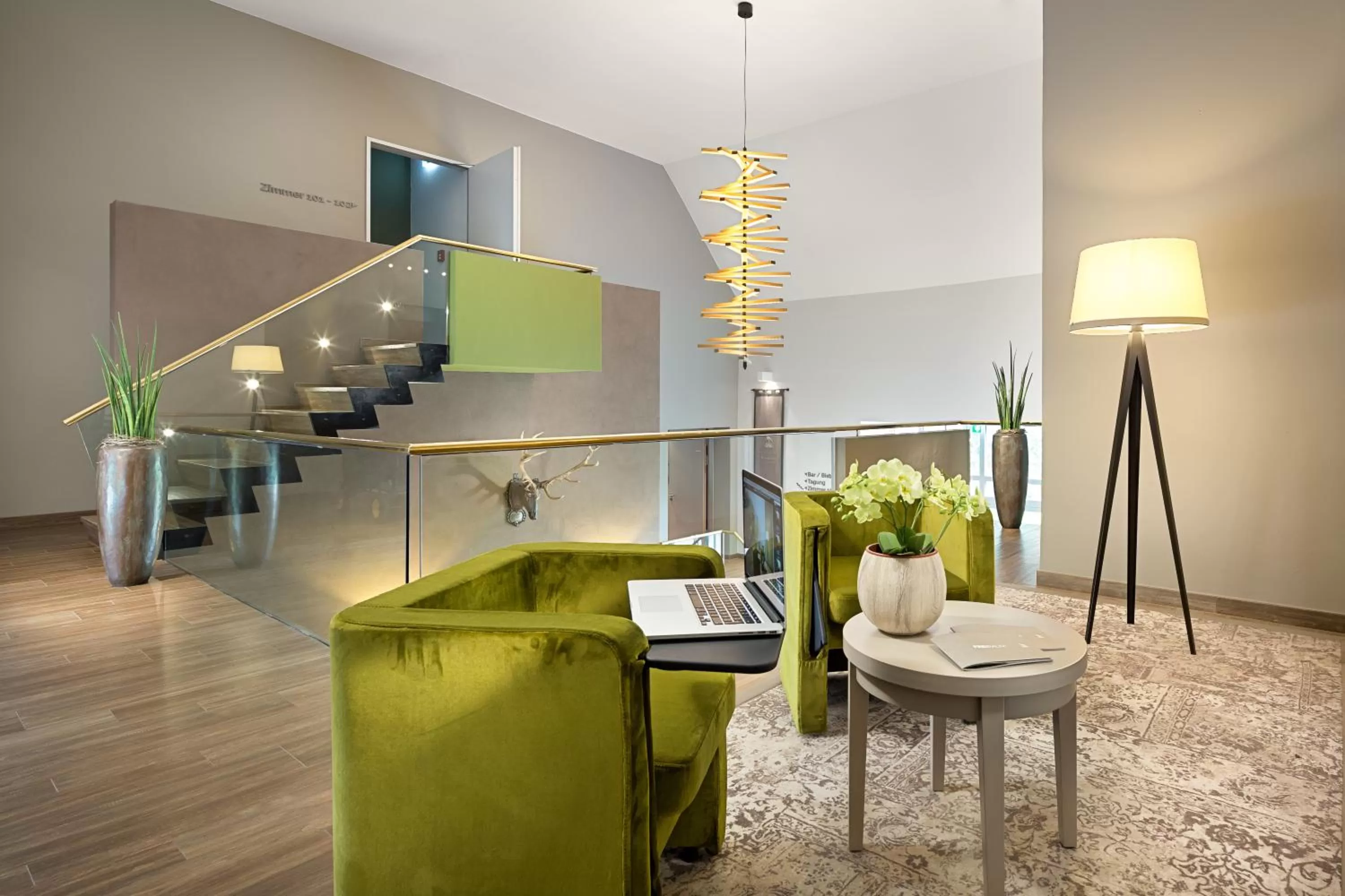 Decorative detail in Hotel Jagdschloss Kranichstein