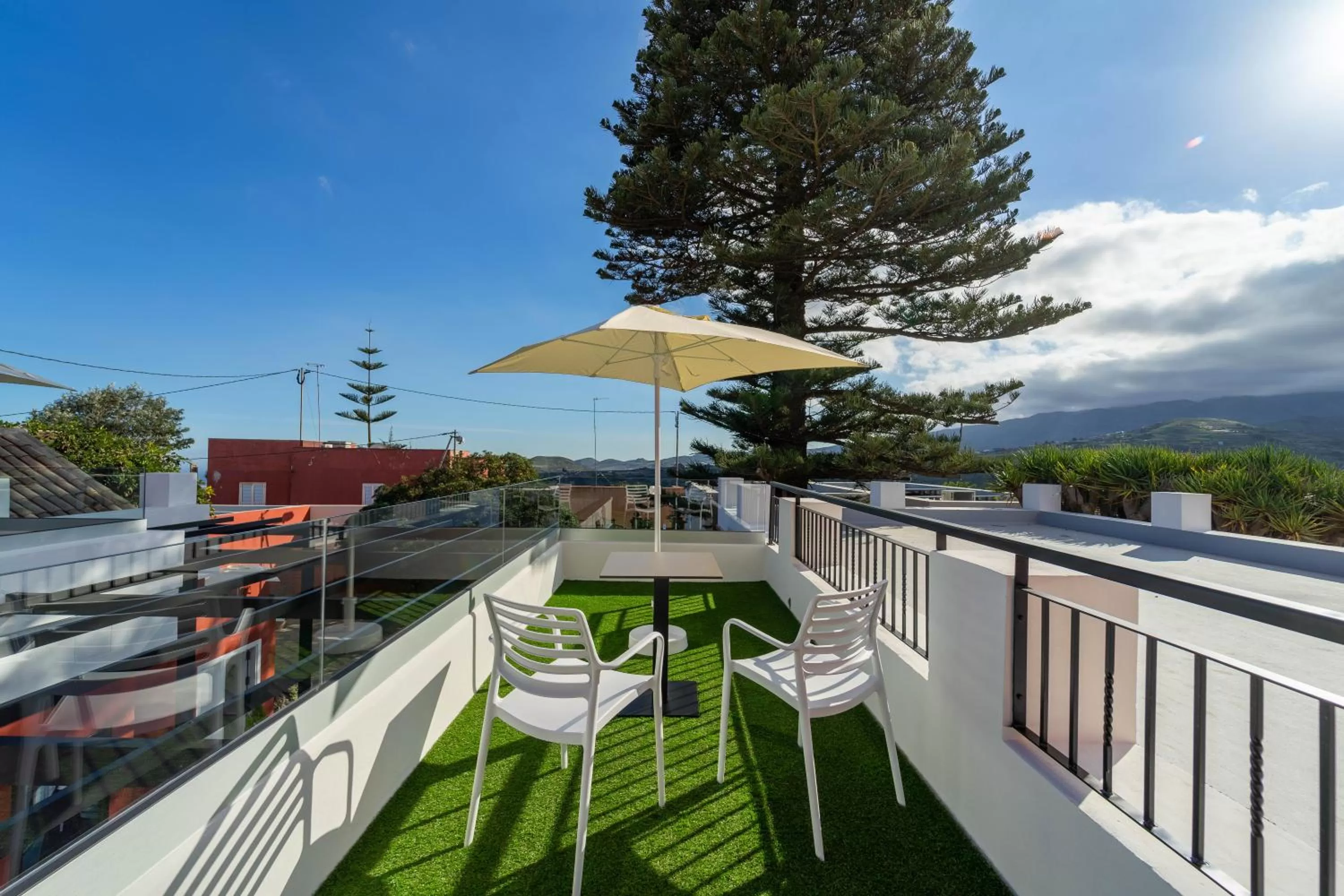 Solarium, Pool View in Albor Suites