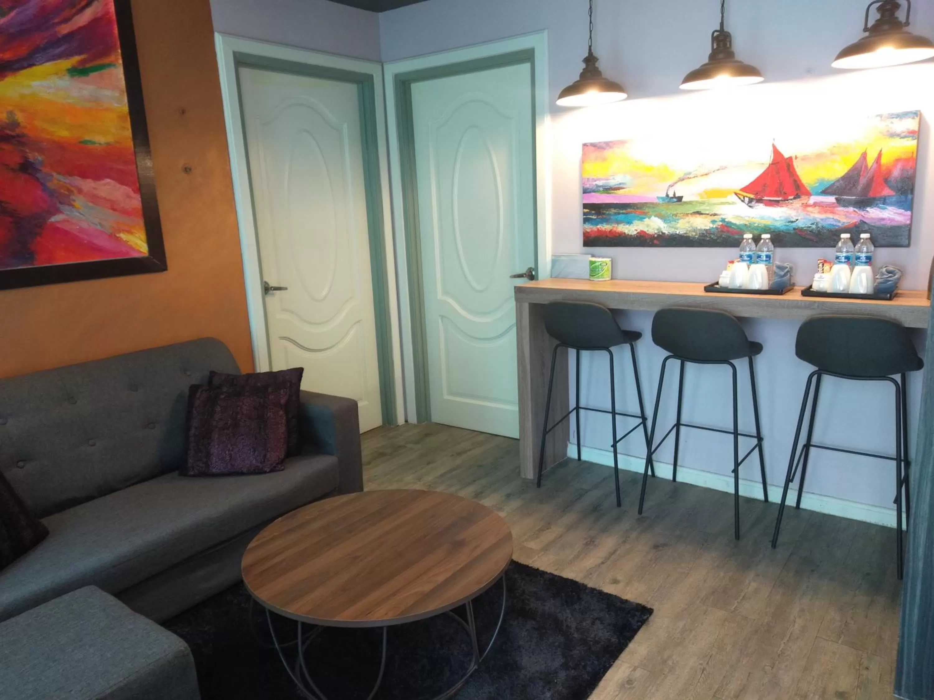 Living room in Royale Chenang Resort