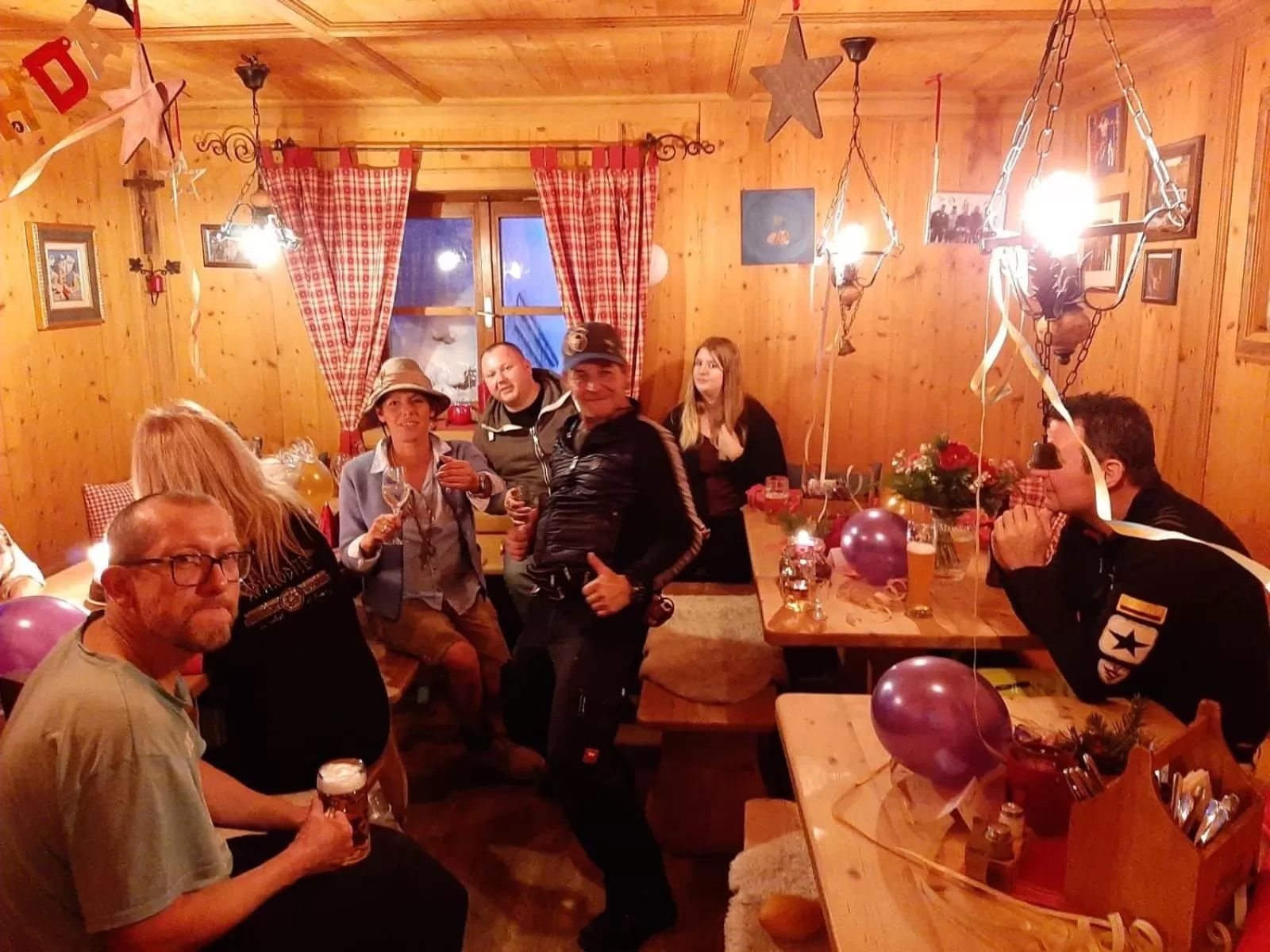 Hocheckhuette On Top of the Kitzbuehel Hahnenkamm Mountain