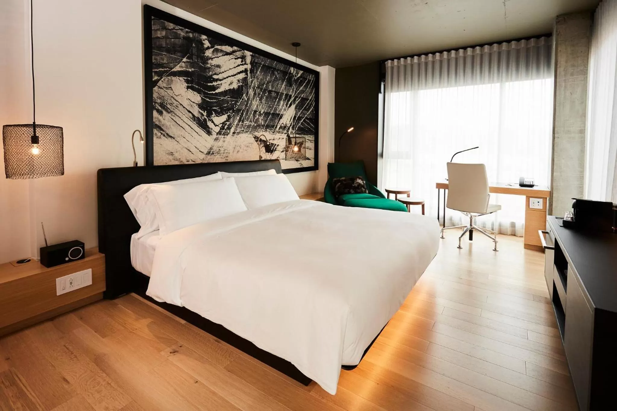 Bed in Le Germain Hotel Ottawa