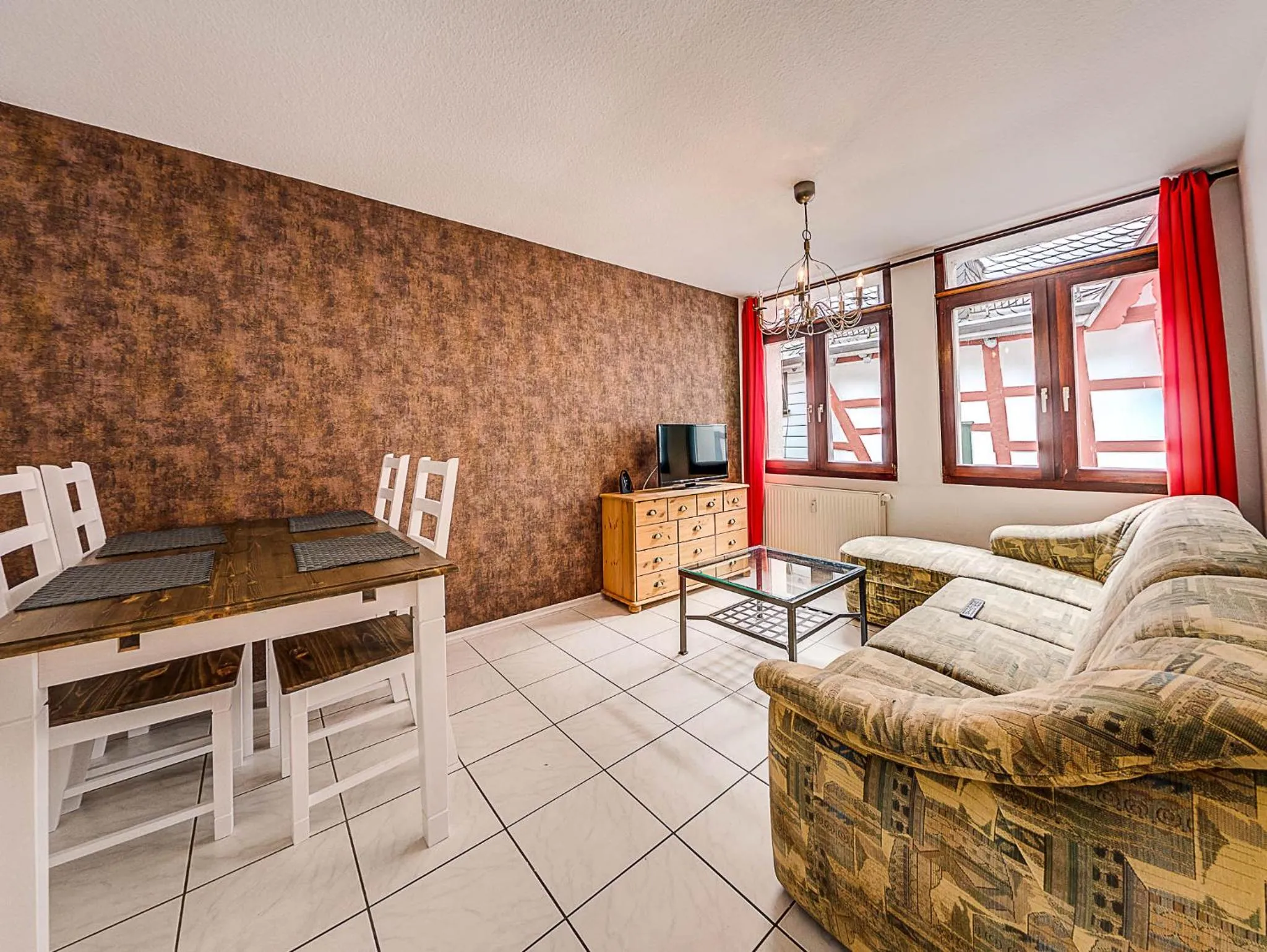 Living room in Gästehaus Eschbach