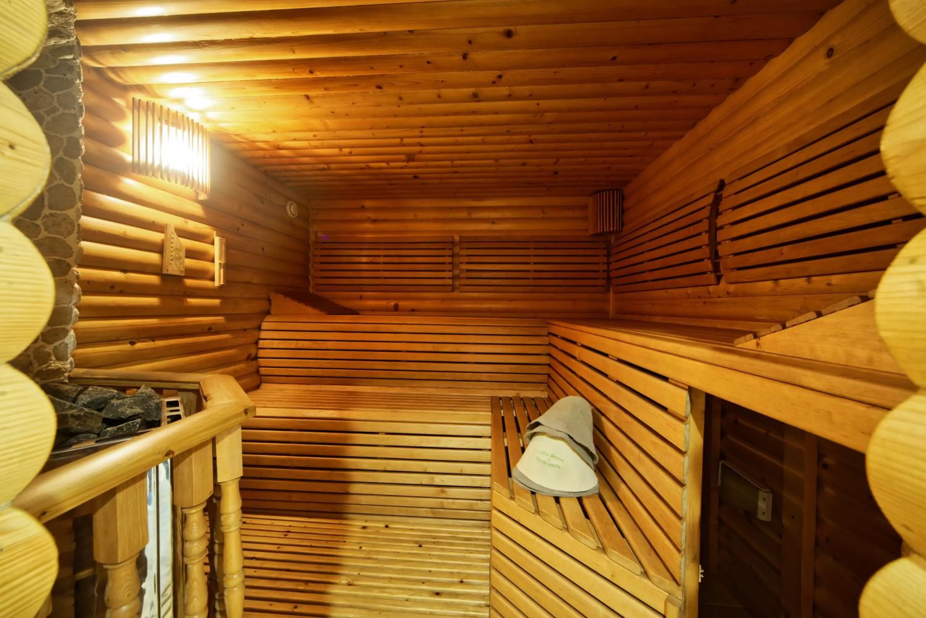 Sauna in Villa le Premier Maestro