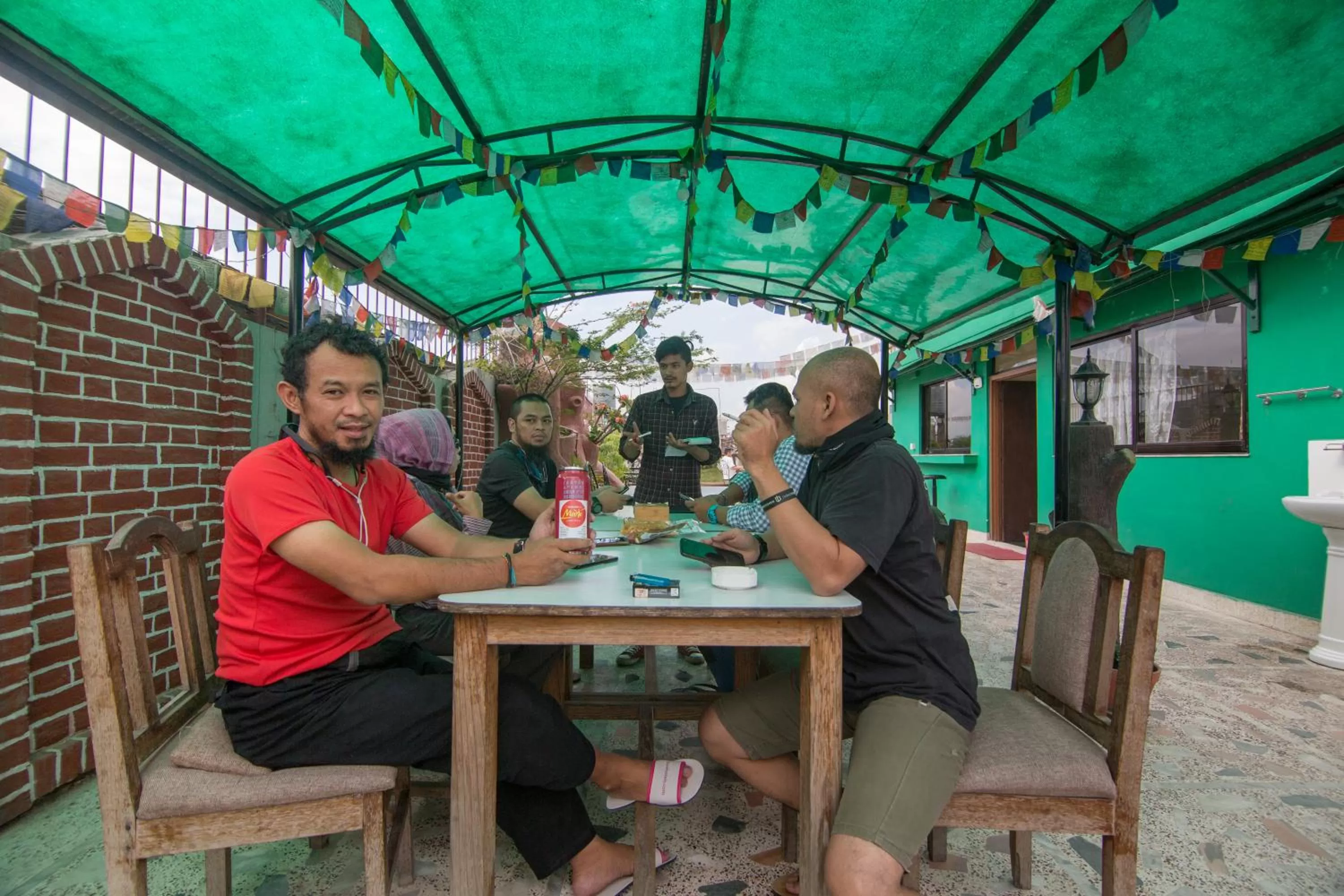 People in Hotel Family Home