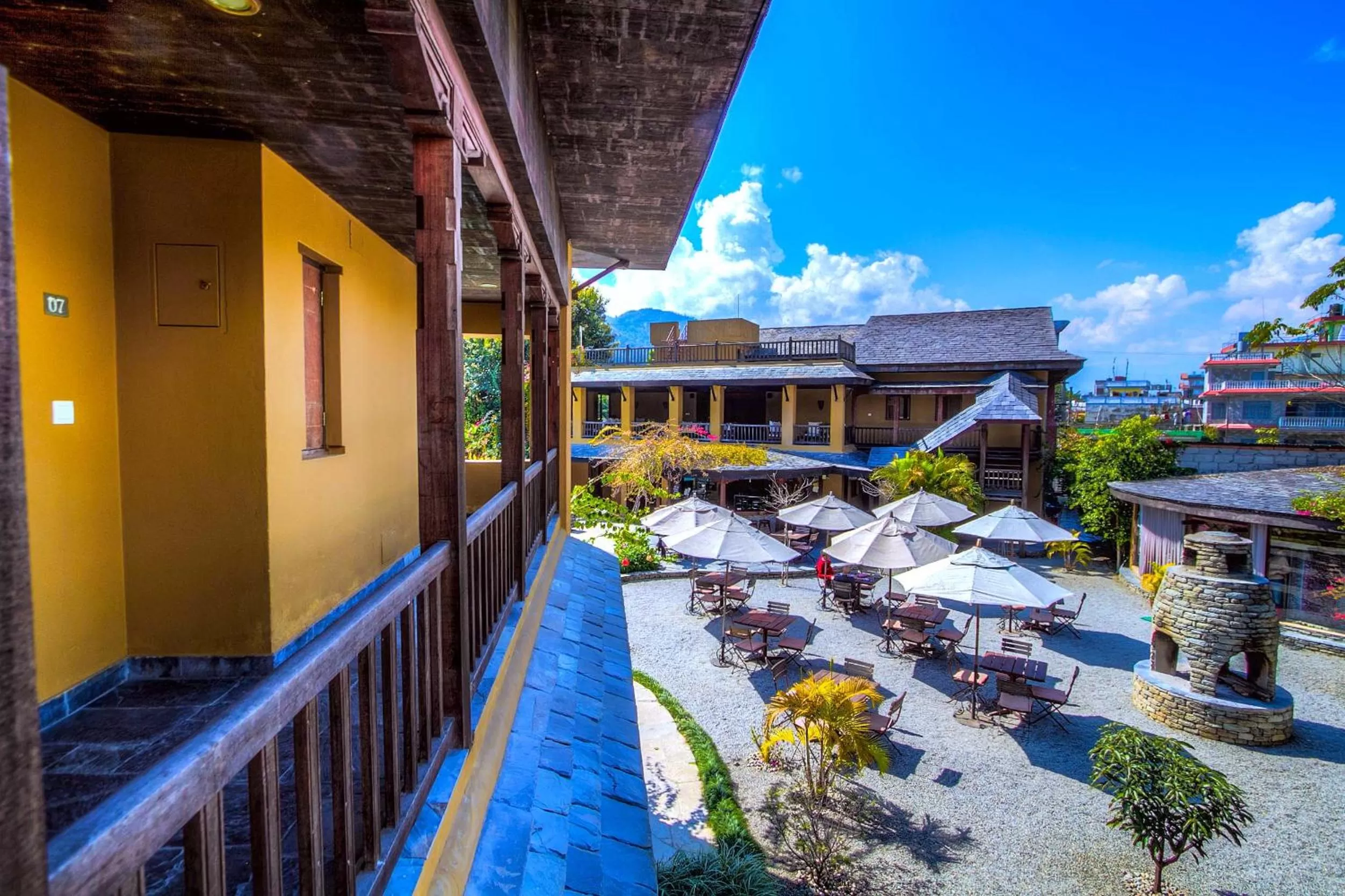 Garden in Temple Tree Resort & Spa, Pokhara