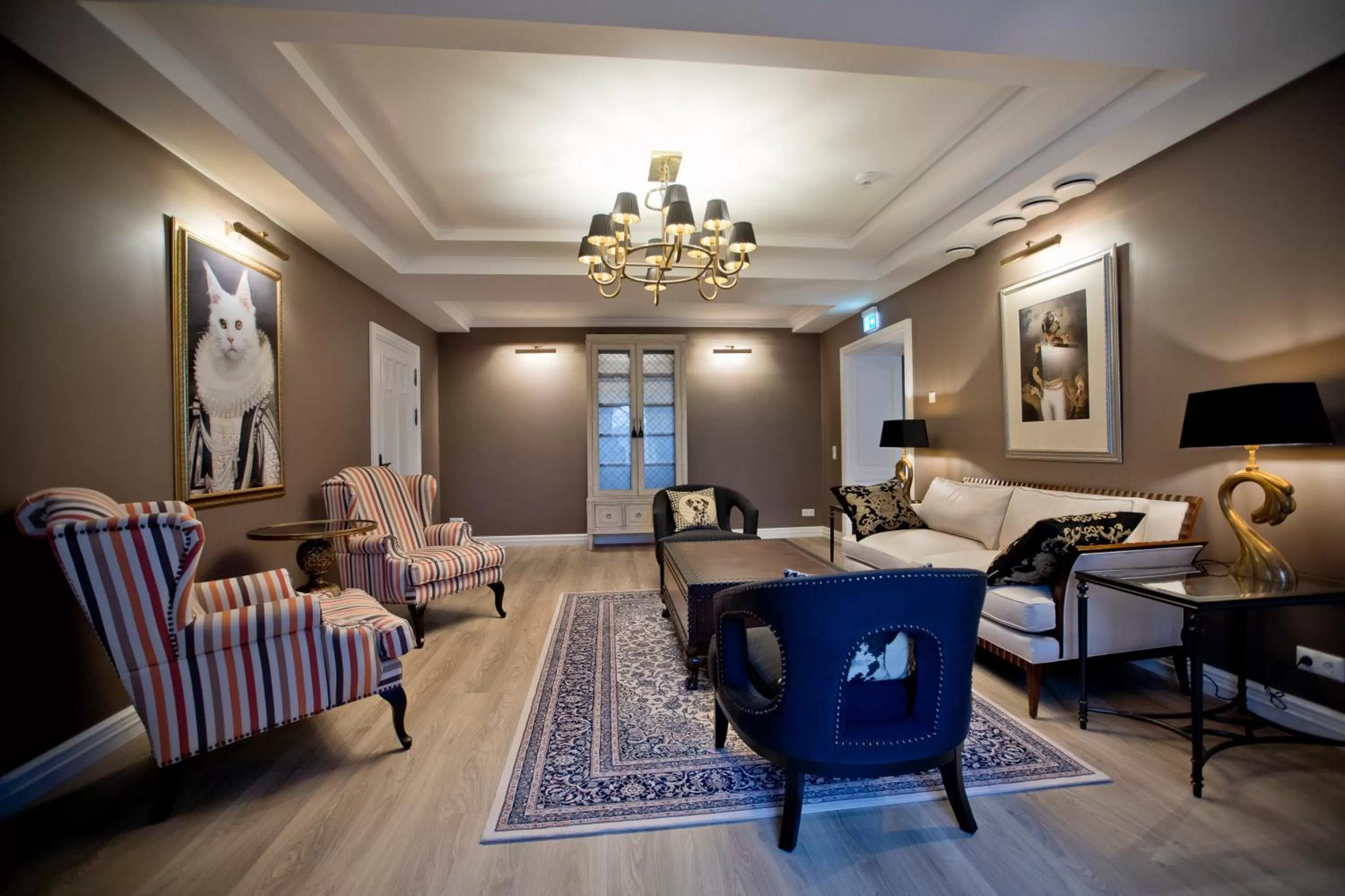 Seating area in Schloss Fall, Keila-Joa