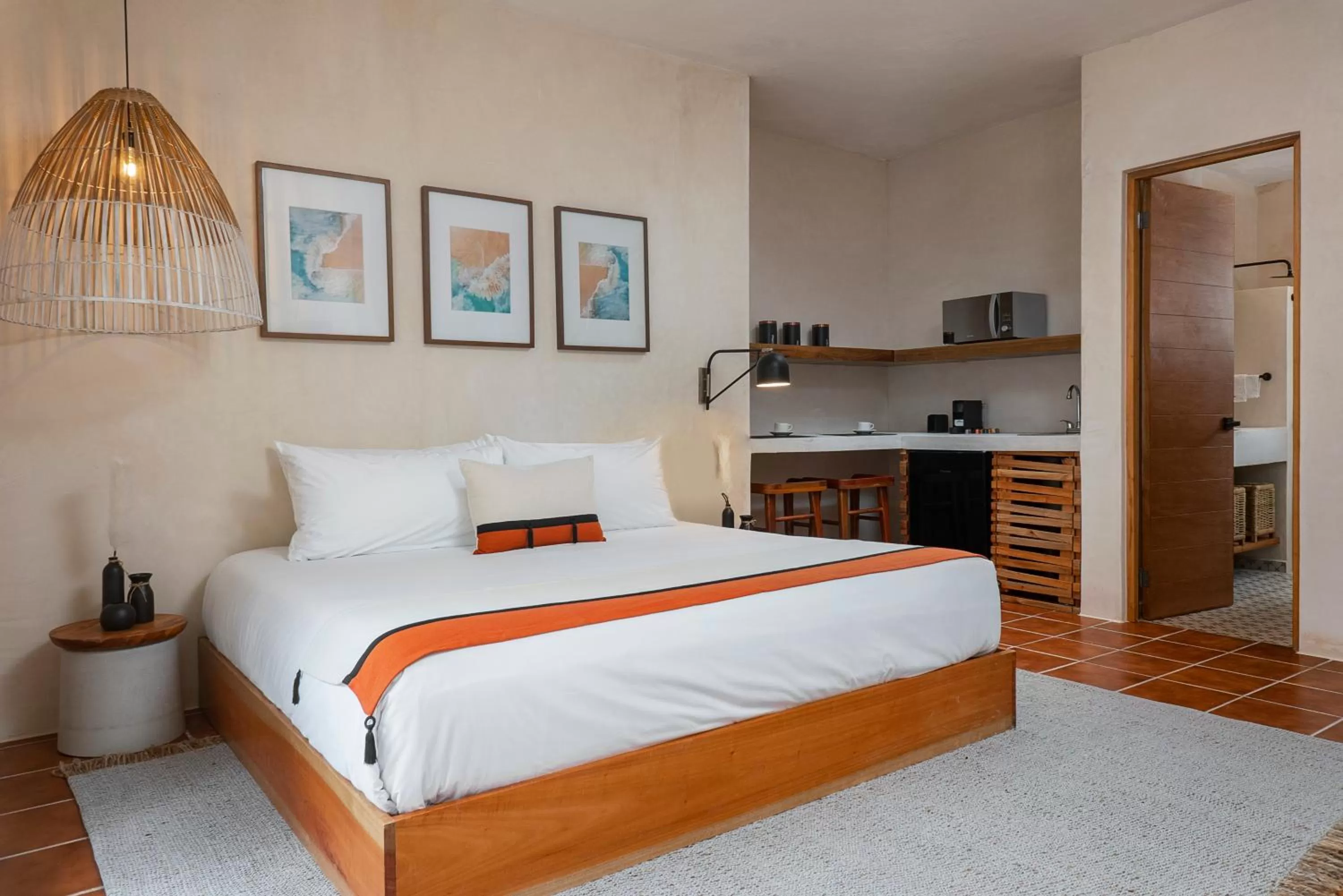 Bed in Hotel Aalada Playa del Carmen