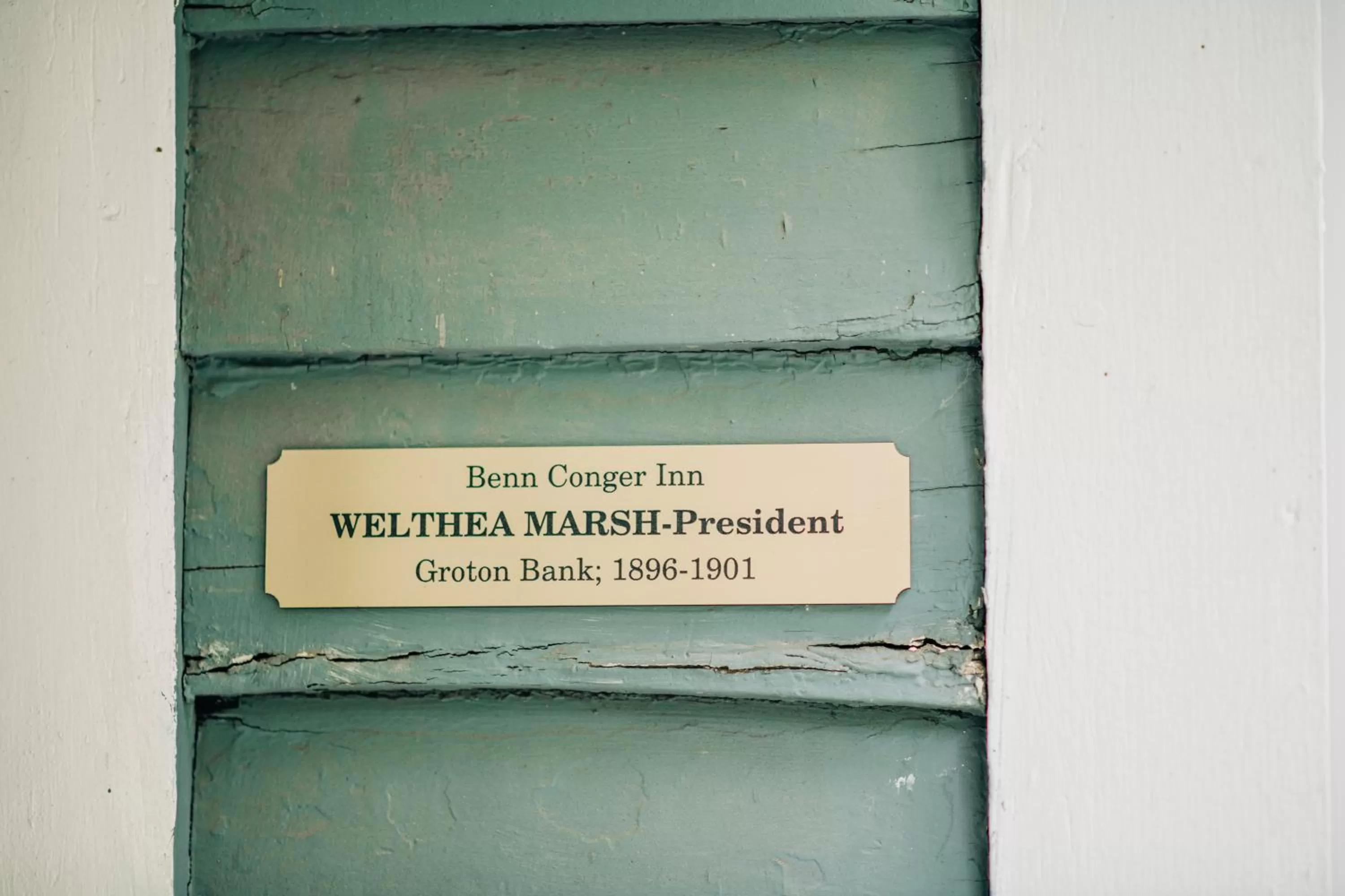 Property logo or sign in Benn Conger Inn