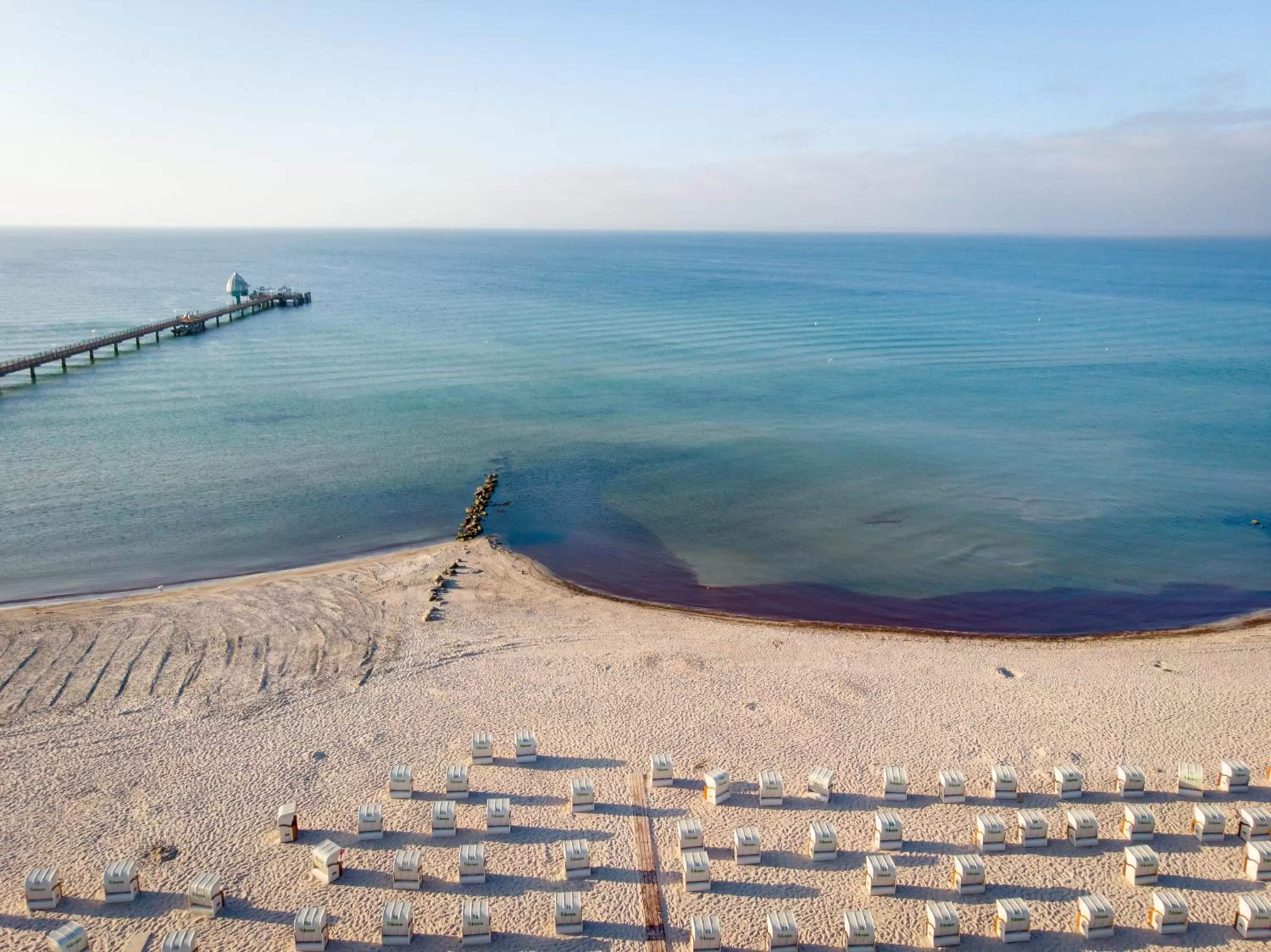 Bird's eye view in aja Grömitz