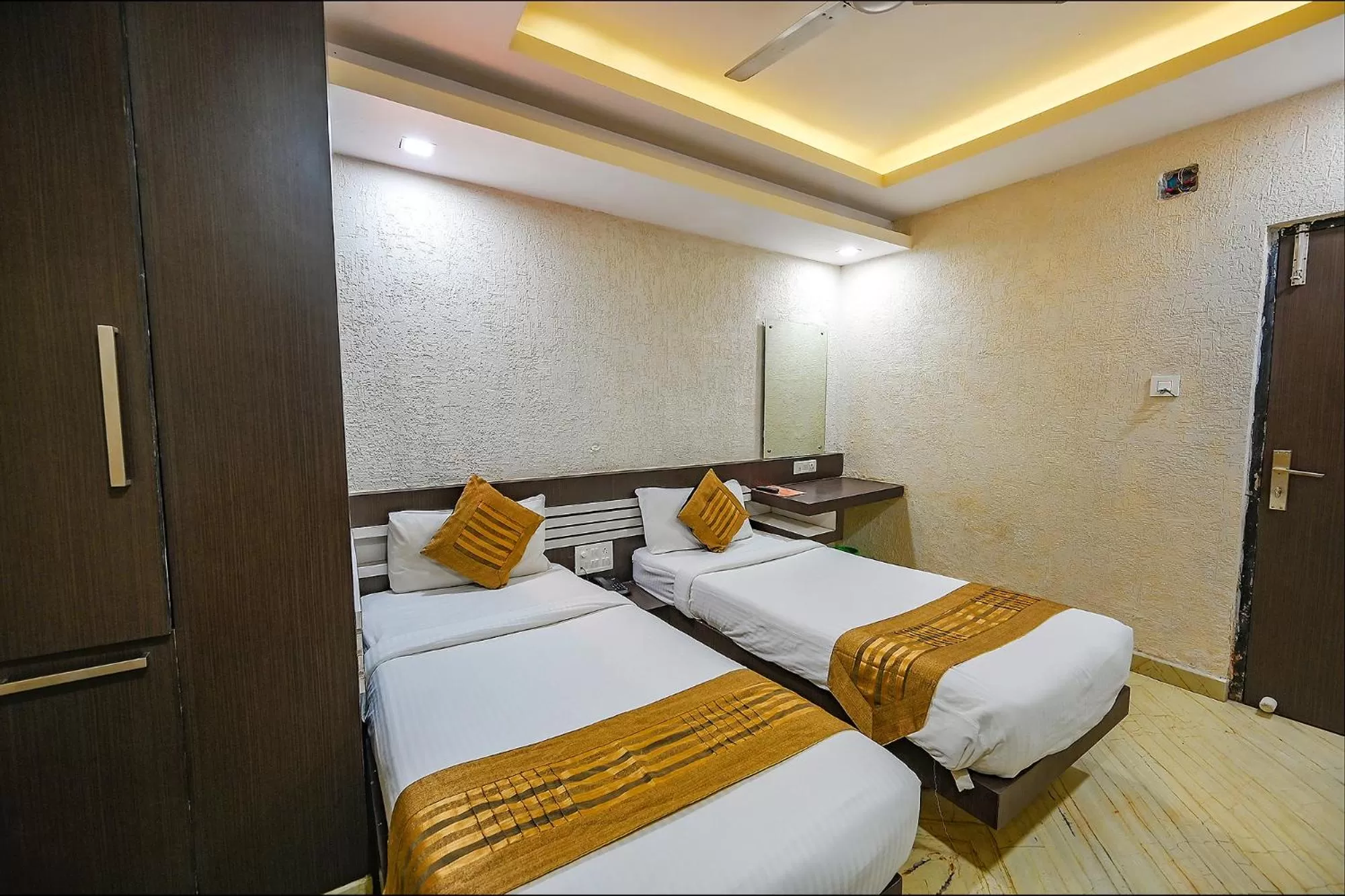 Bed in FabHotel Accord