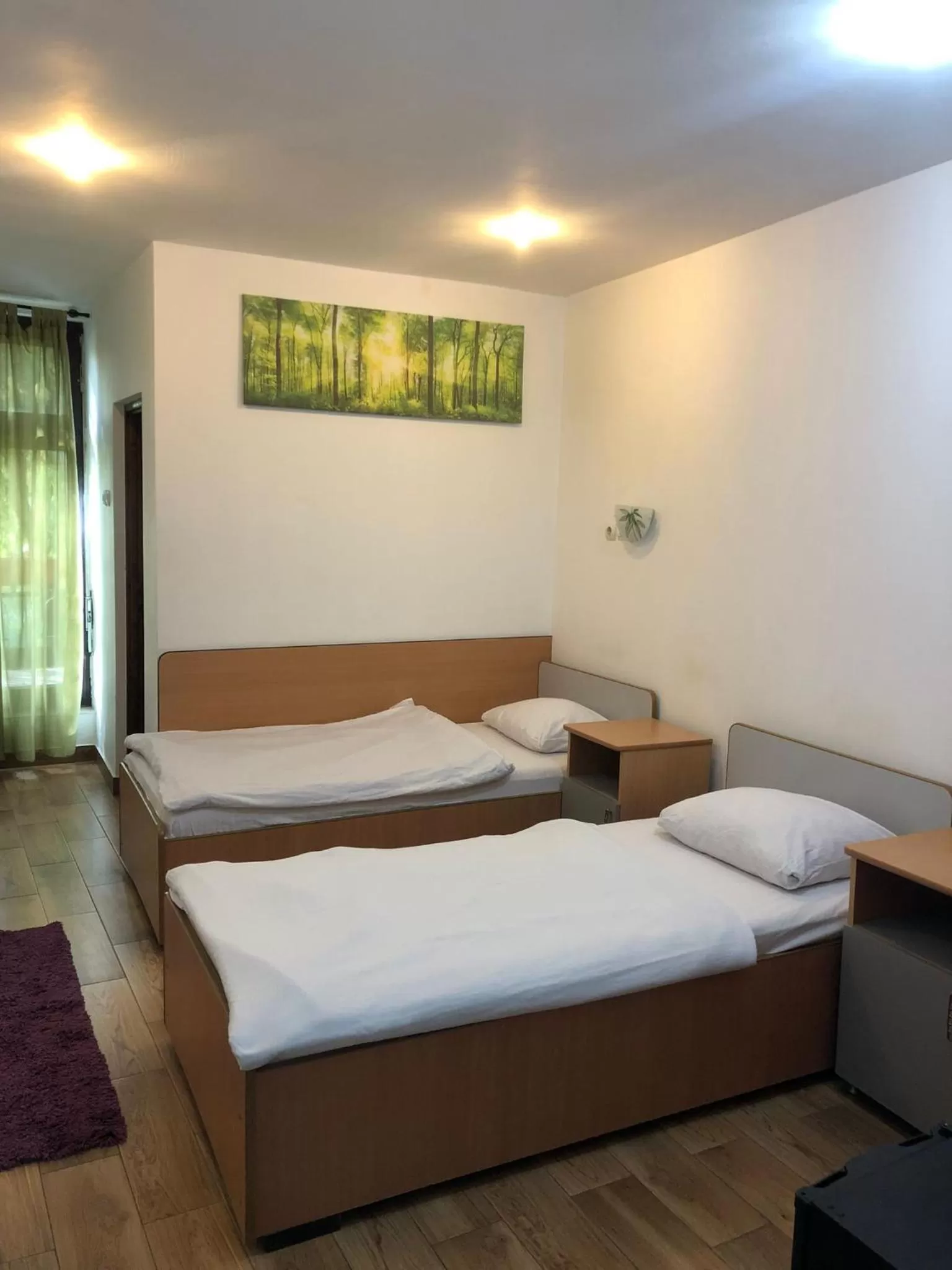 Bed in Pensiunea Old Sheriff