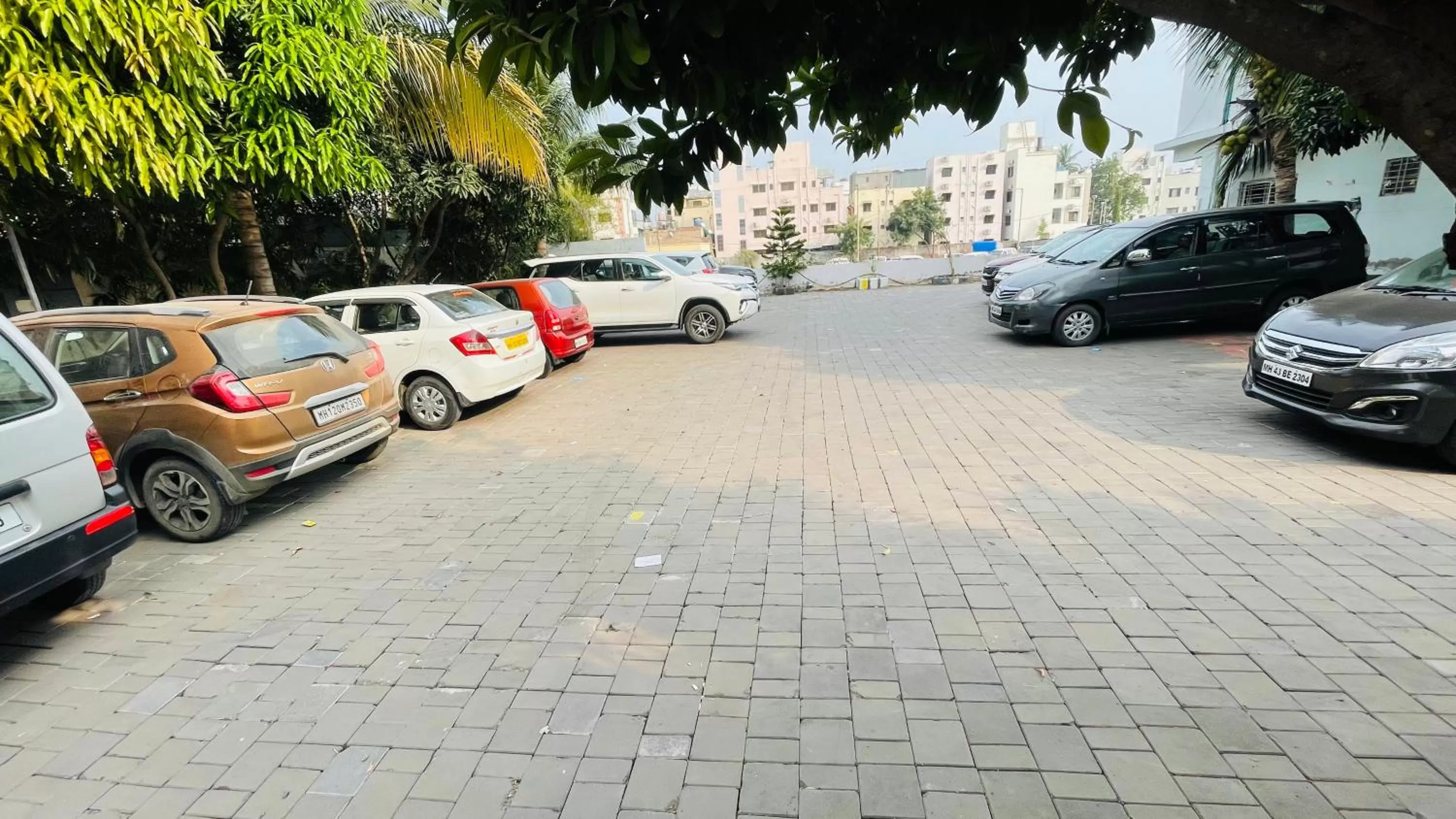 Parking in Hotel Sai Bansi