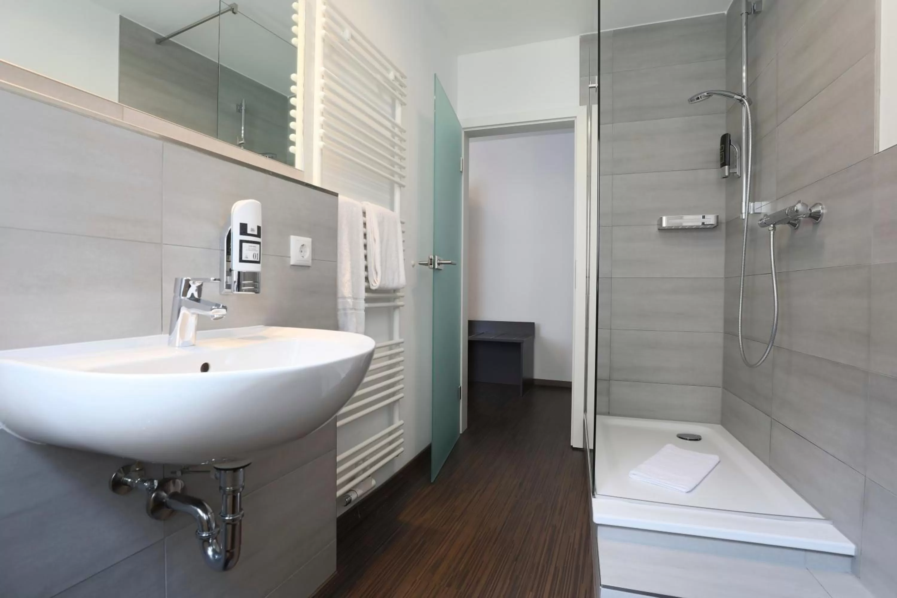 Bathroom in Hotel Schlemmer Das familäre Altstadt - Hotel mit Herz