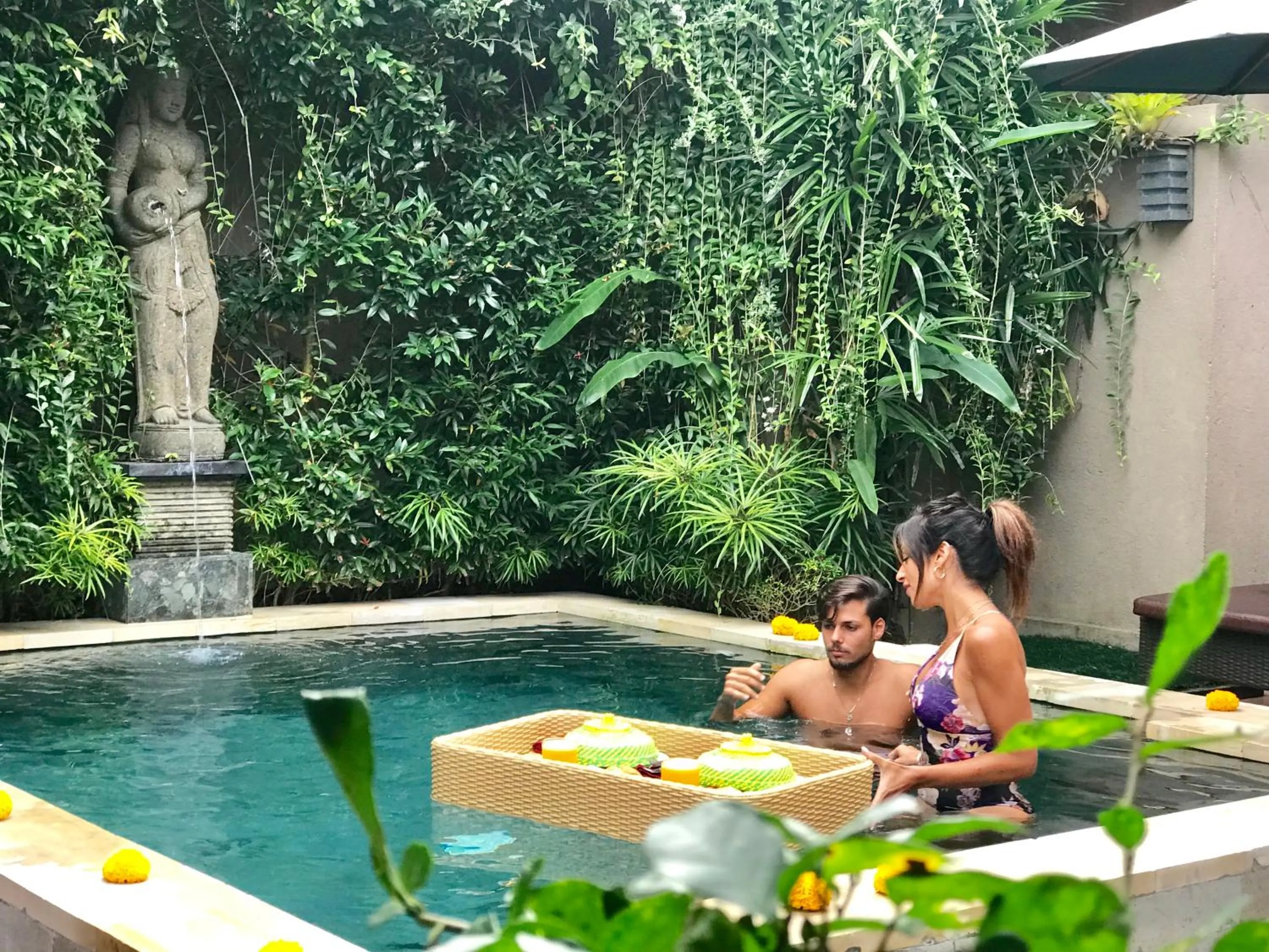 Swimming pool in Ubud Paradise Villa