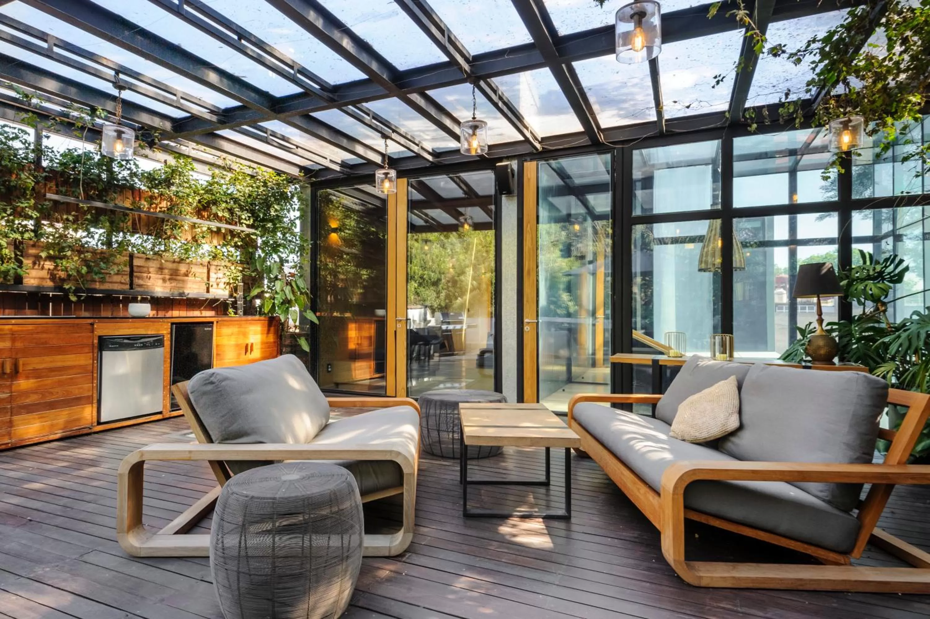 Patio in Casa Wynwood Roma Norte