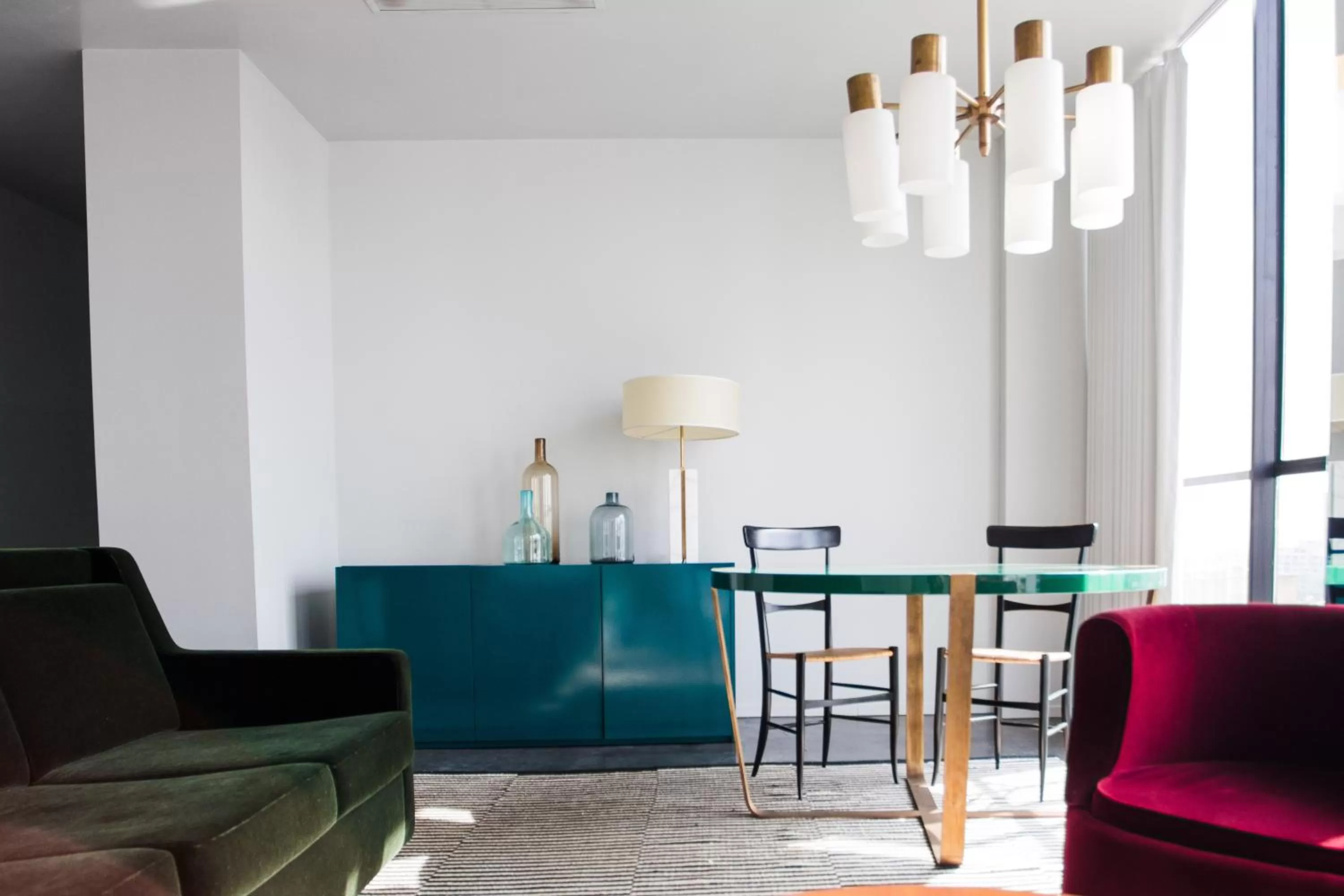 Dining area in Casa Habita, a Member of Design Hotels