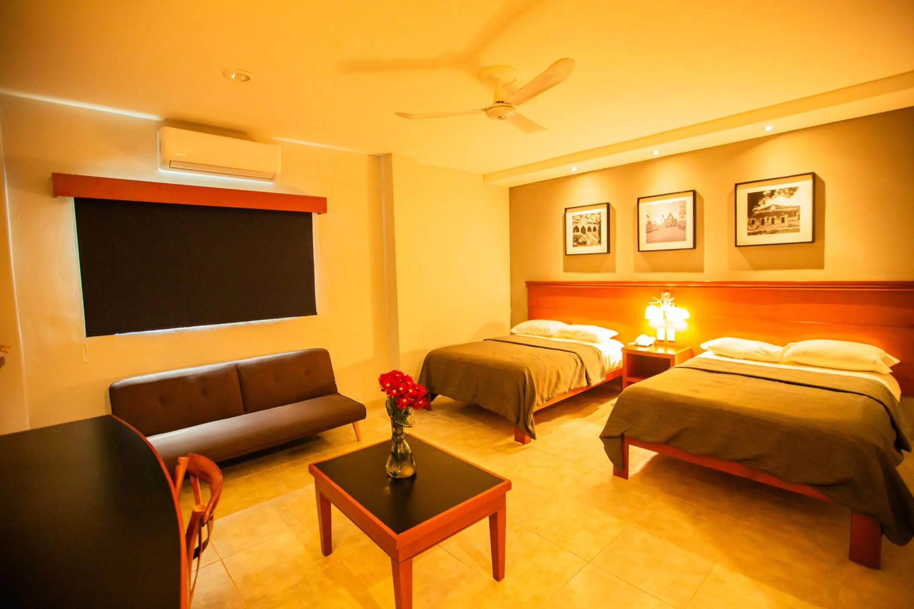 Bed in Hotel Nacional Merida