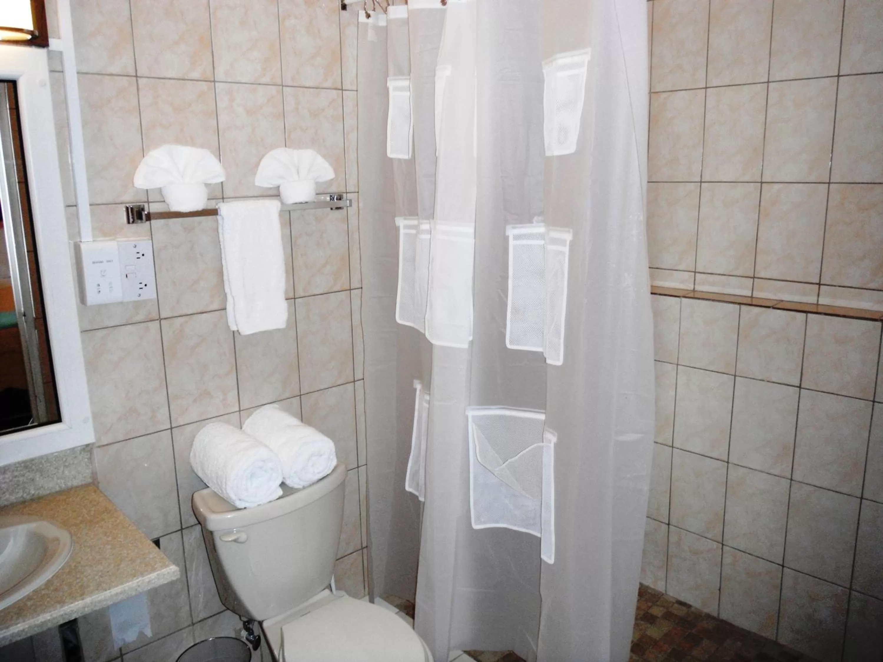 Bathroom in Classique International in Dominica