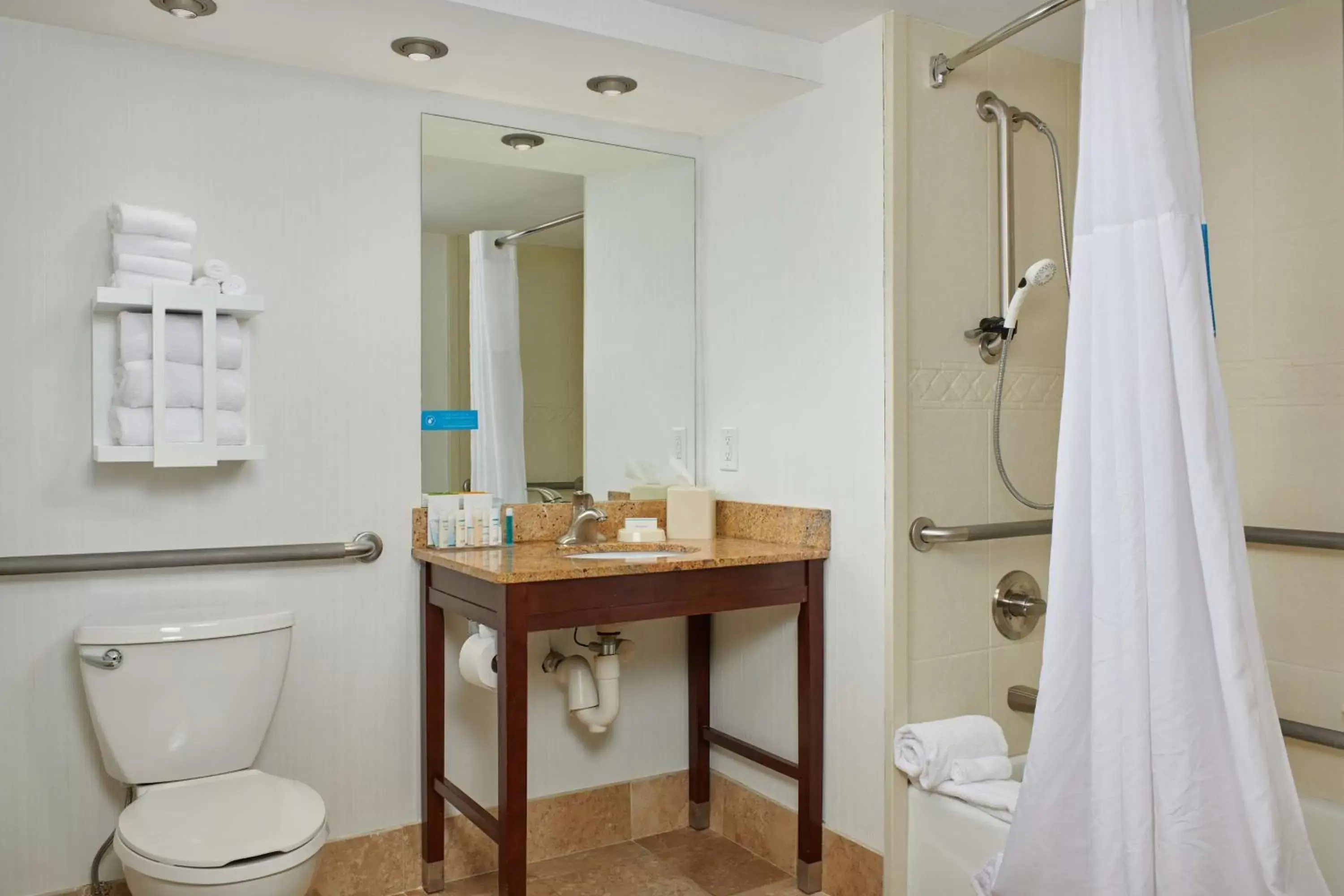 King Room with Accessible Tub - Mobility and Hearing Access/Non-Smoking in Hampton Inn Clemson King Room with Accessible Tub - Mobility and Hearing Access/Non-Smoking in Hampton Inn Clemson