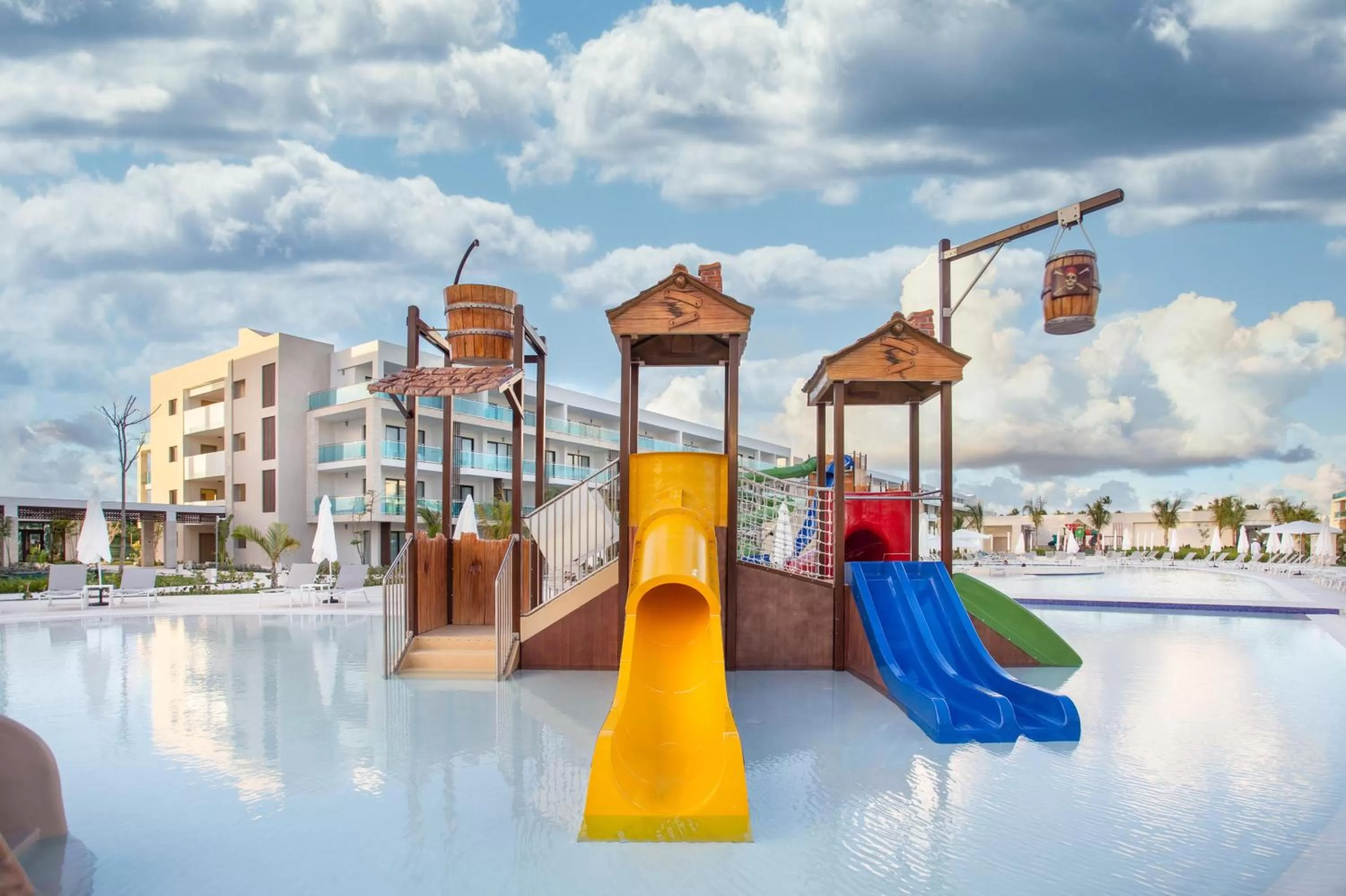 Aqua park in Serenade Punta Cana Beach & Spa Resort