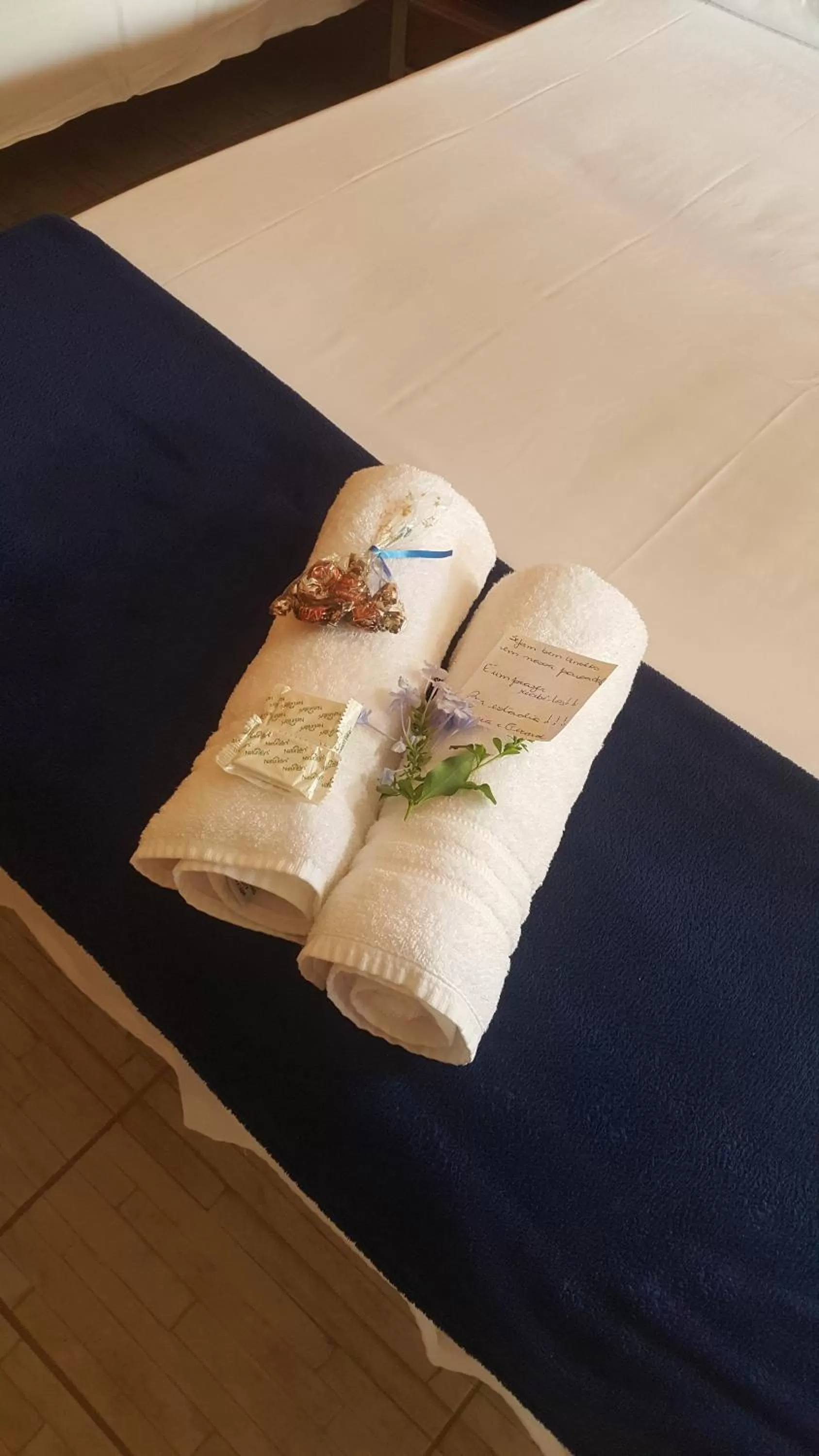 Bed in Pousada Solar Tropical