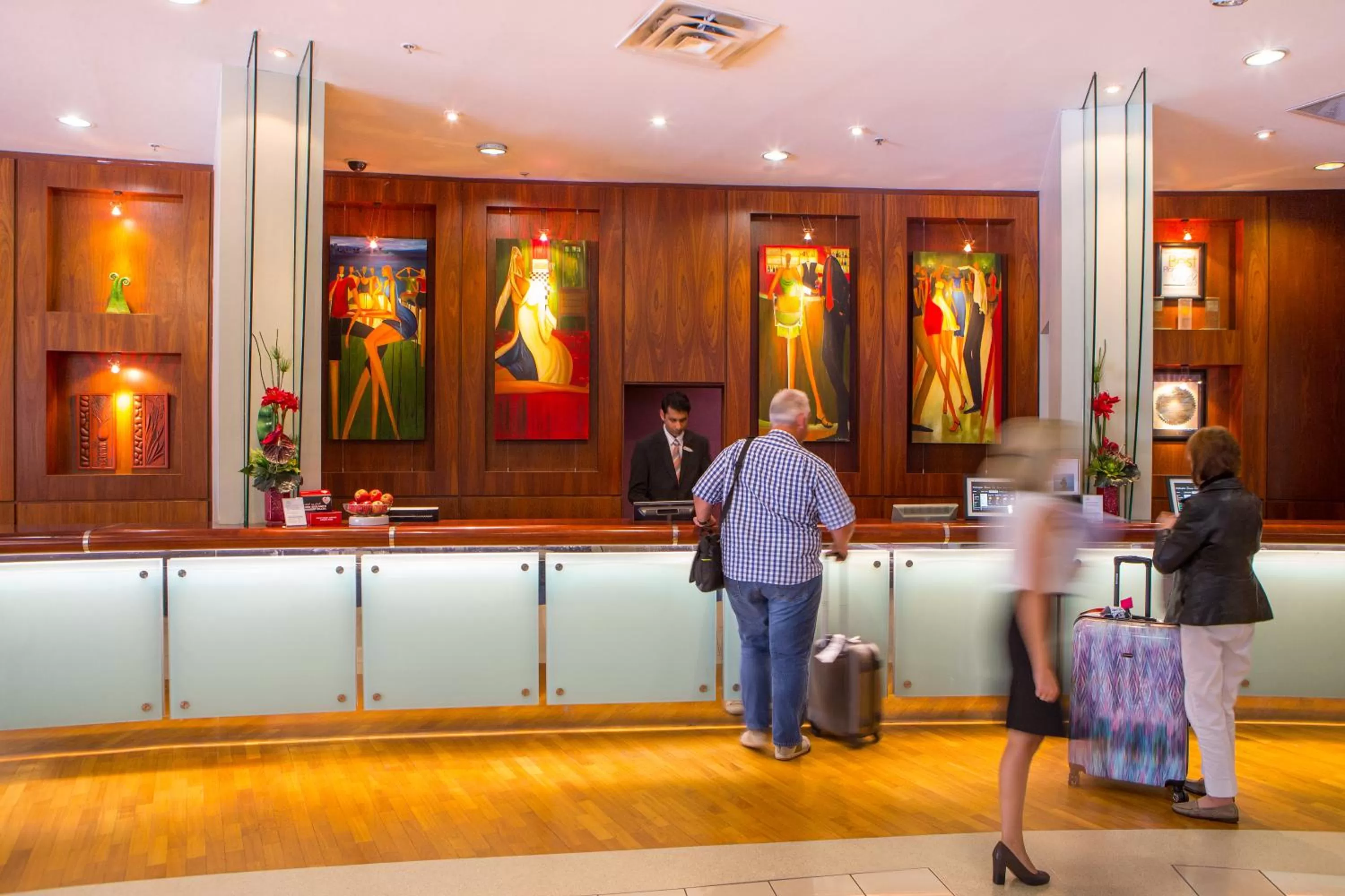 Lobby or reception in James Cook Hotel Grand Chancellor