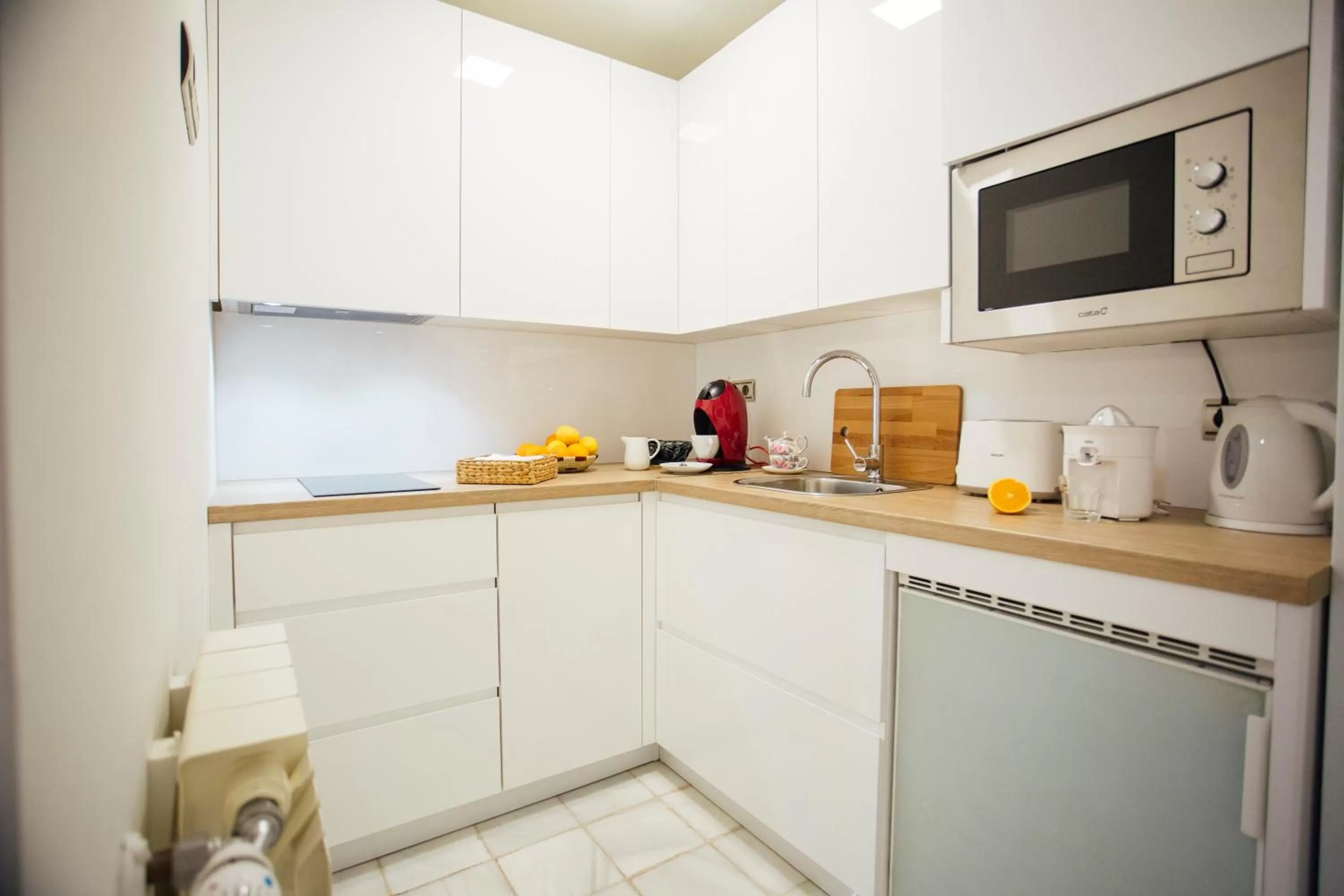 Kitchen or kitchenette in Casa Patio del Siglo XIX