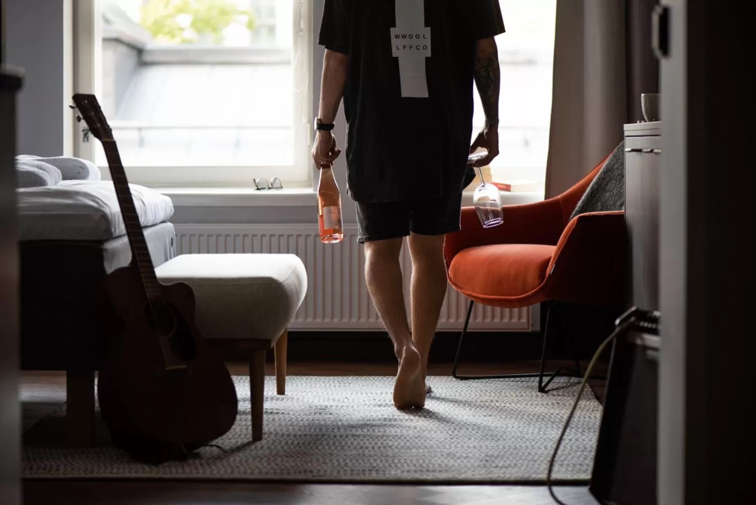 Bed in Bob W Helsinki Katajanokka