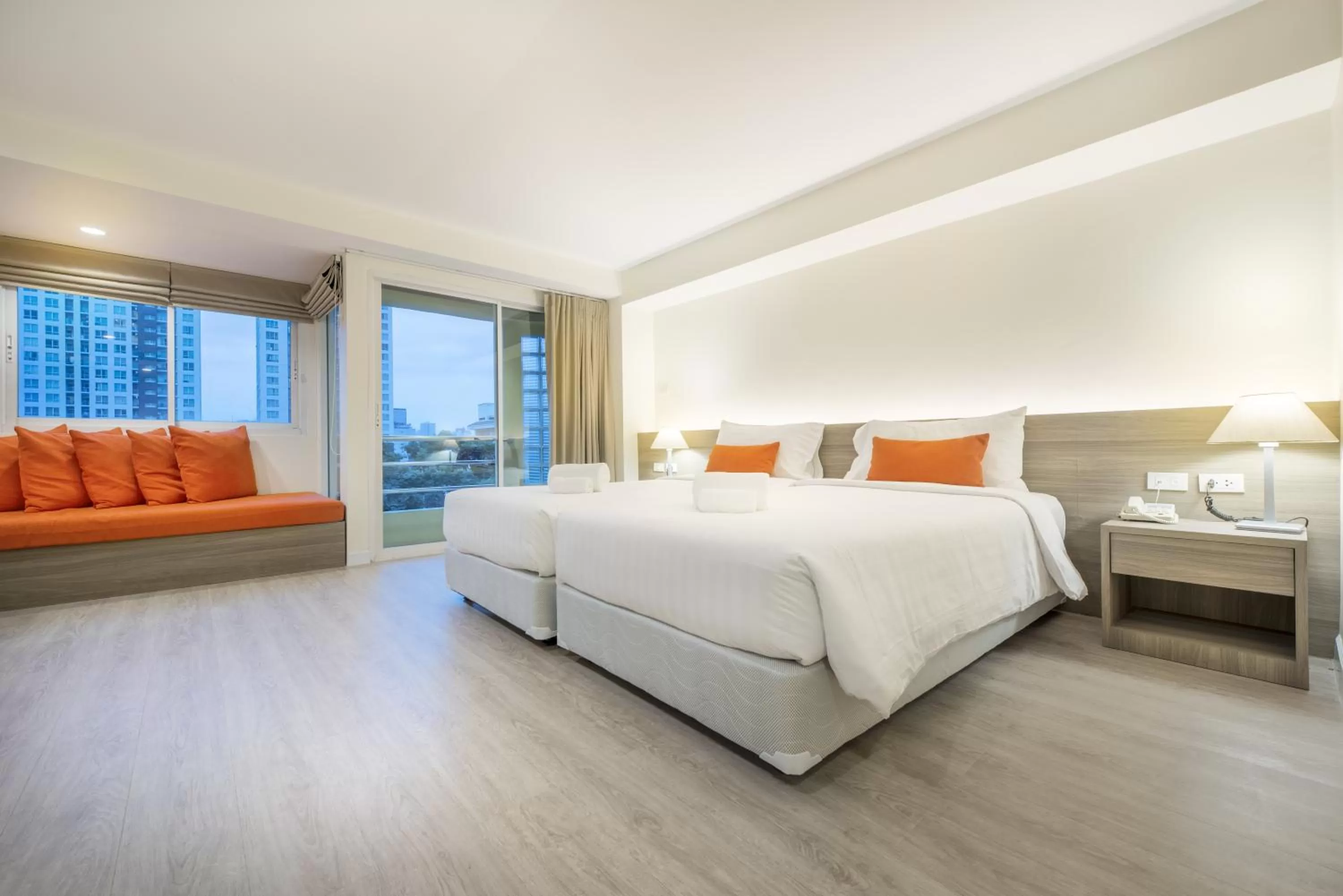 Decorative detail, Bed in Le Tada Residence