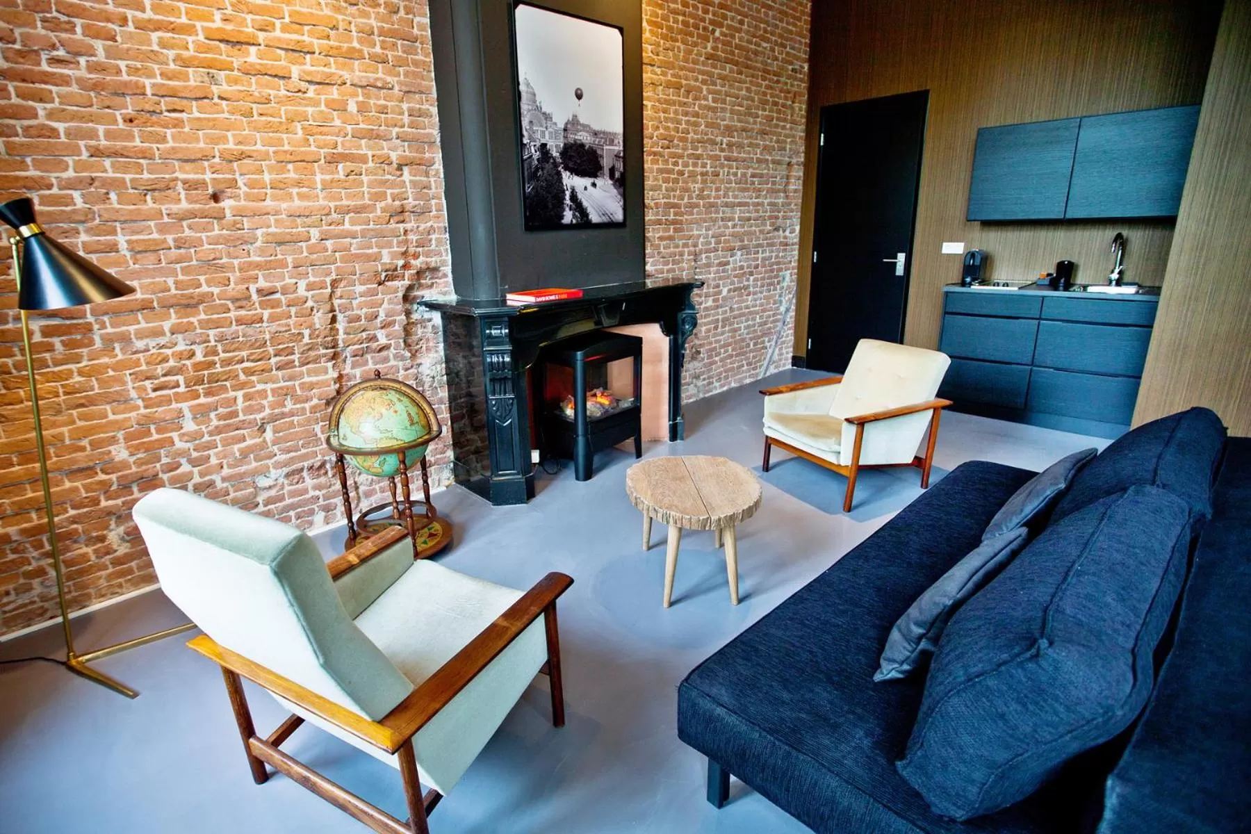 Kitchen or kitchenette in V Lofts