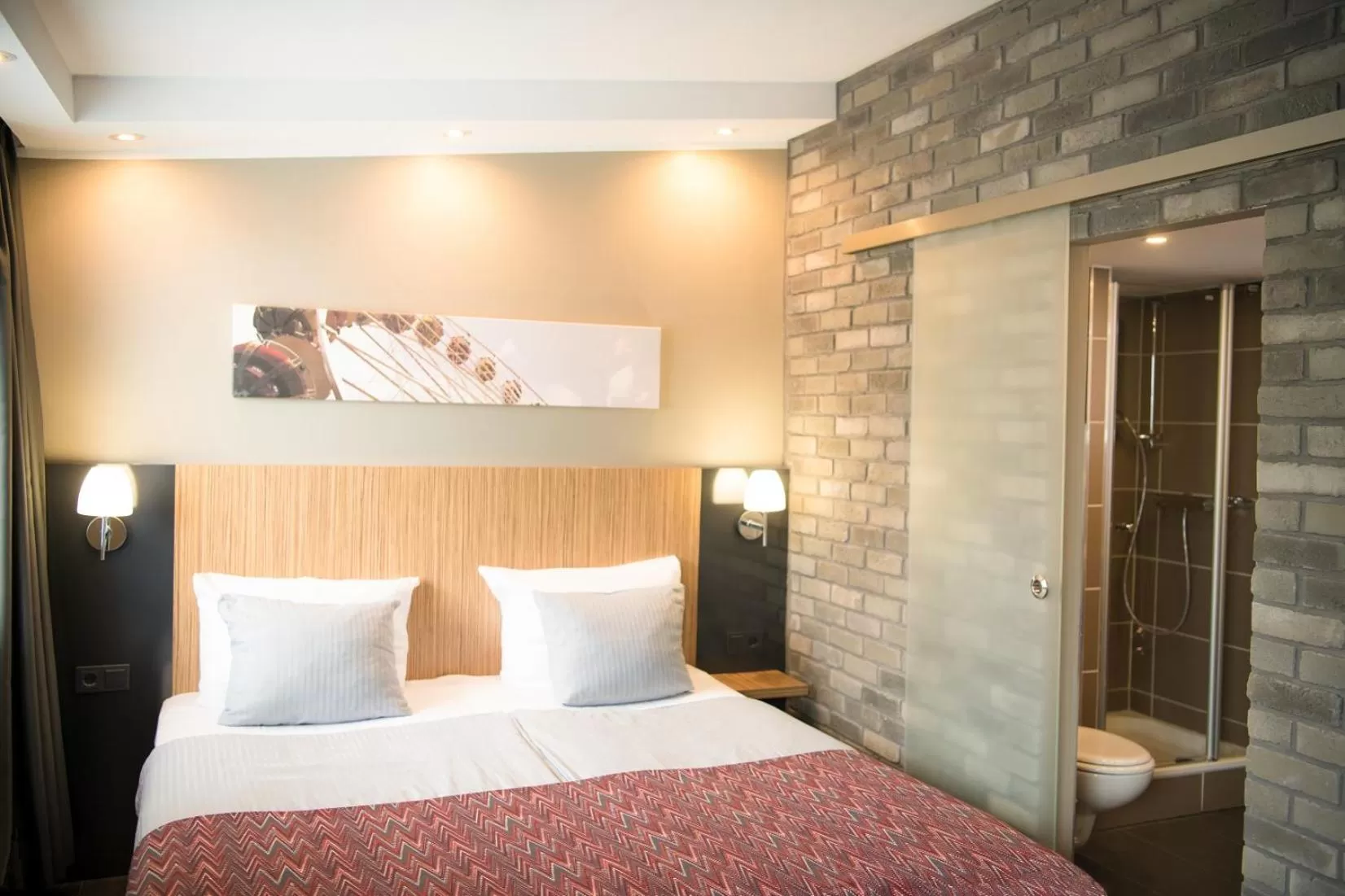 Bed in Hotel Munich City