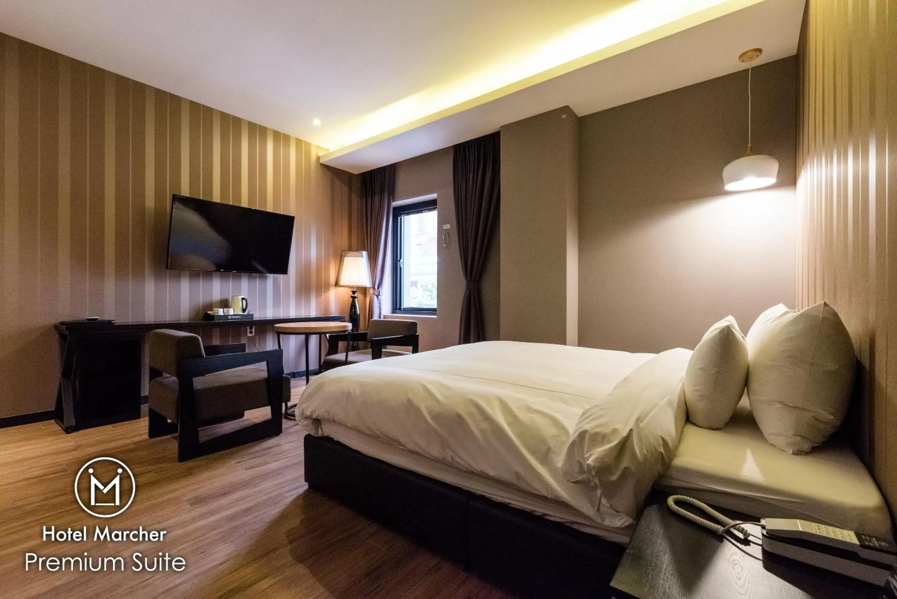 Bedroom, Bed in Hotel Marcher