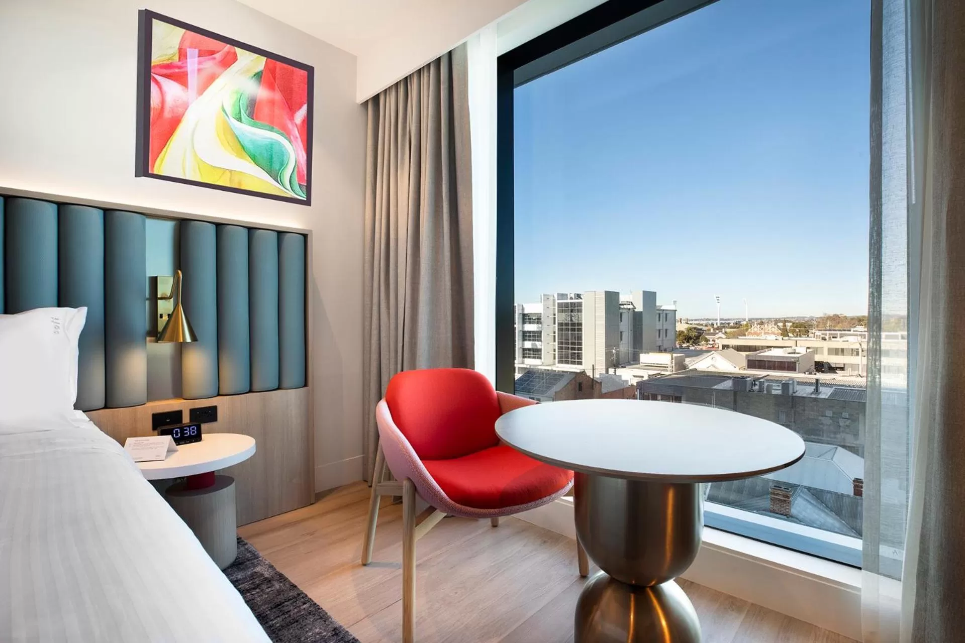 View (from property/room), Bed in Holiday Inn & Suites Geelong by IHG