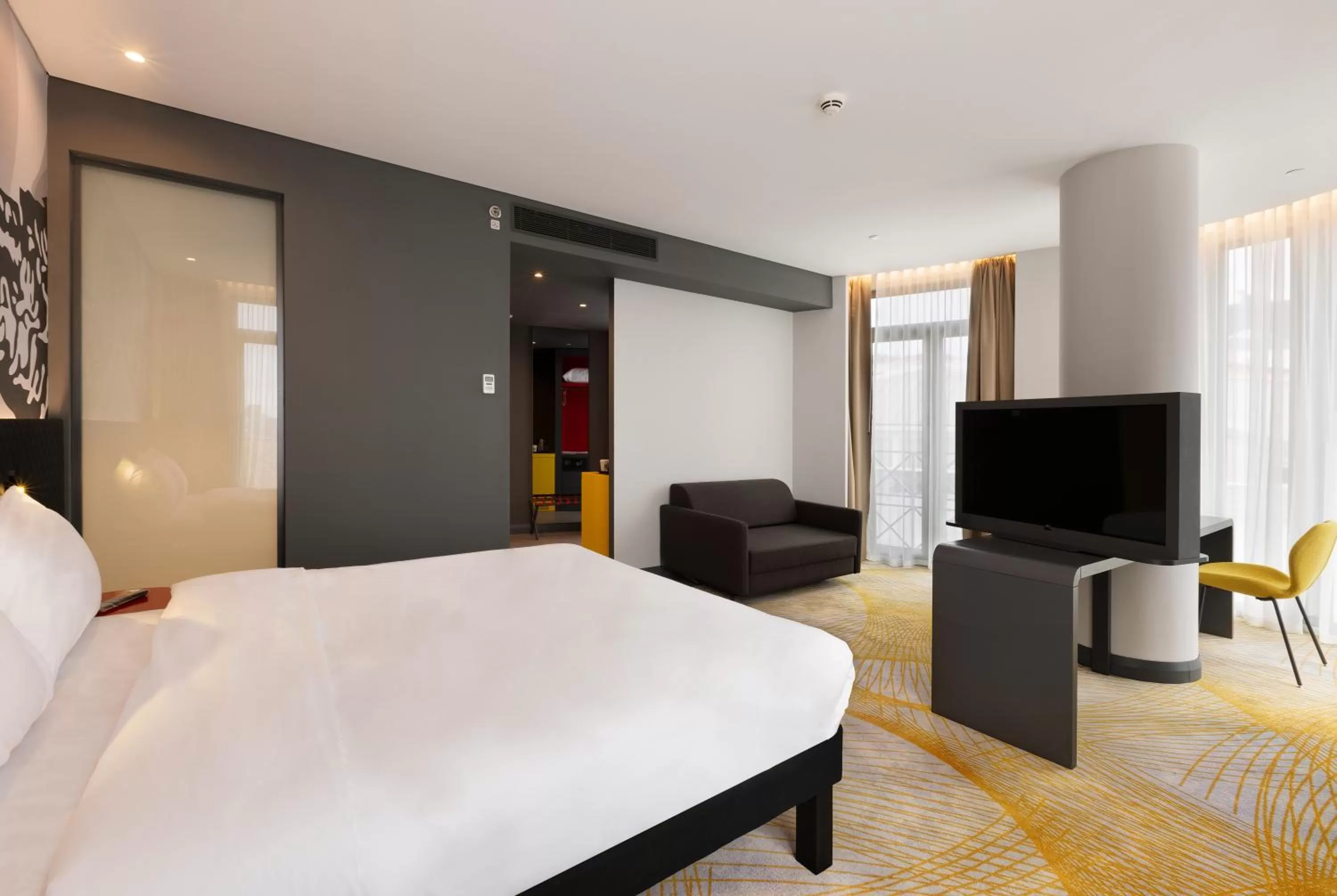 Communal lounge/ TV room, Bed in ibis Styles Istanbul Merter