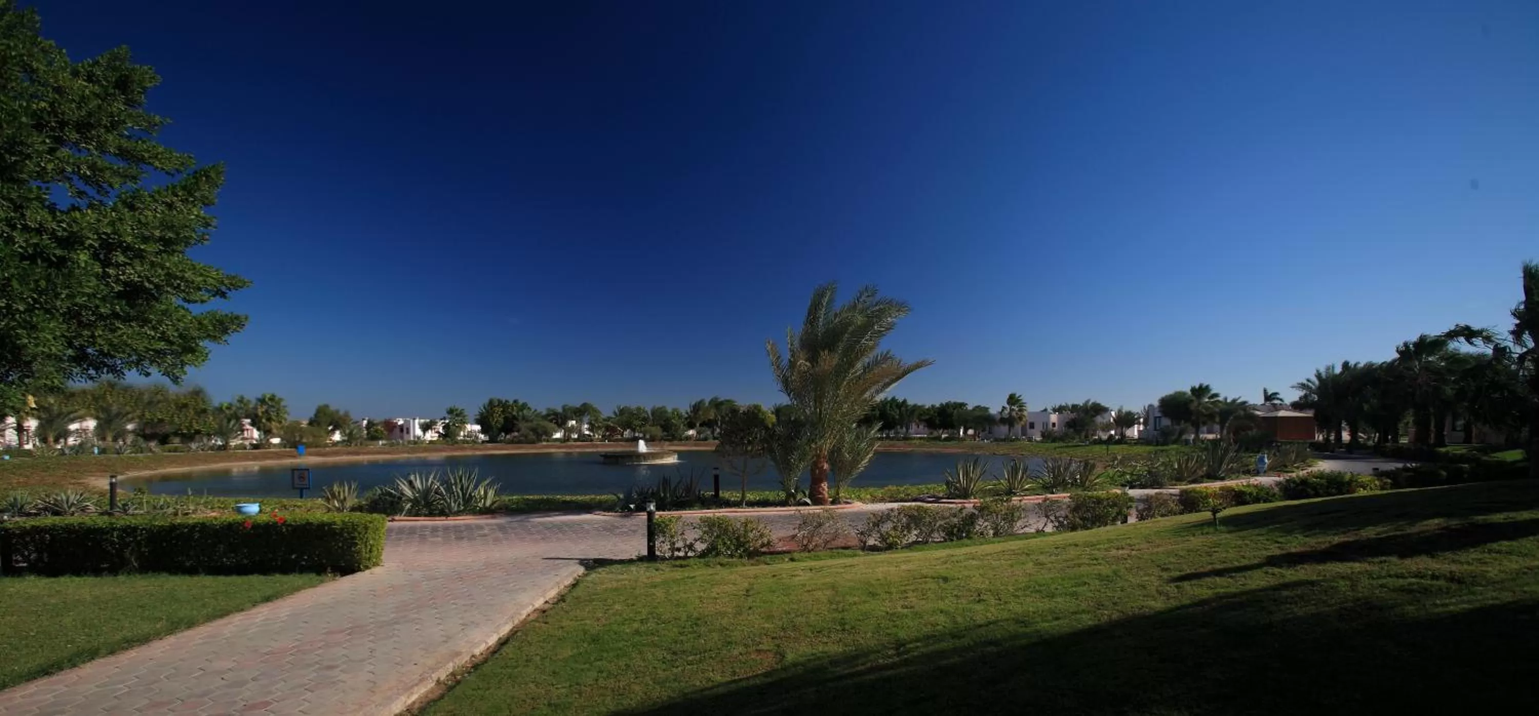 Natural landscape in Pharaoh Azur Resort