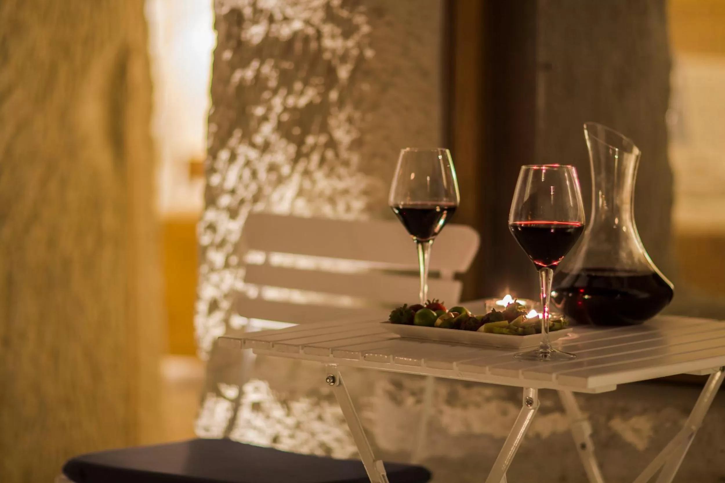 Seating area in Azure Cave Suites - Cappadocia
