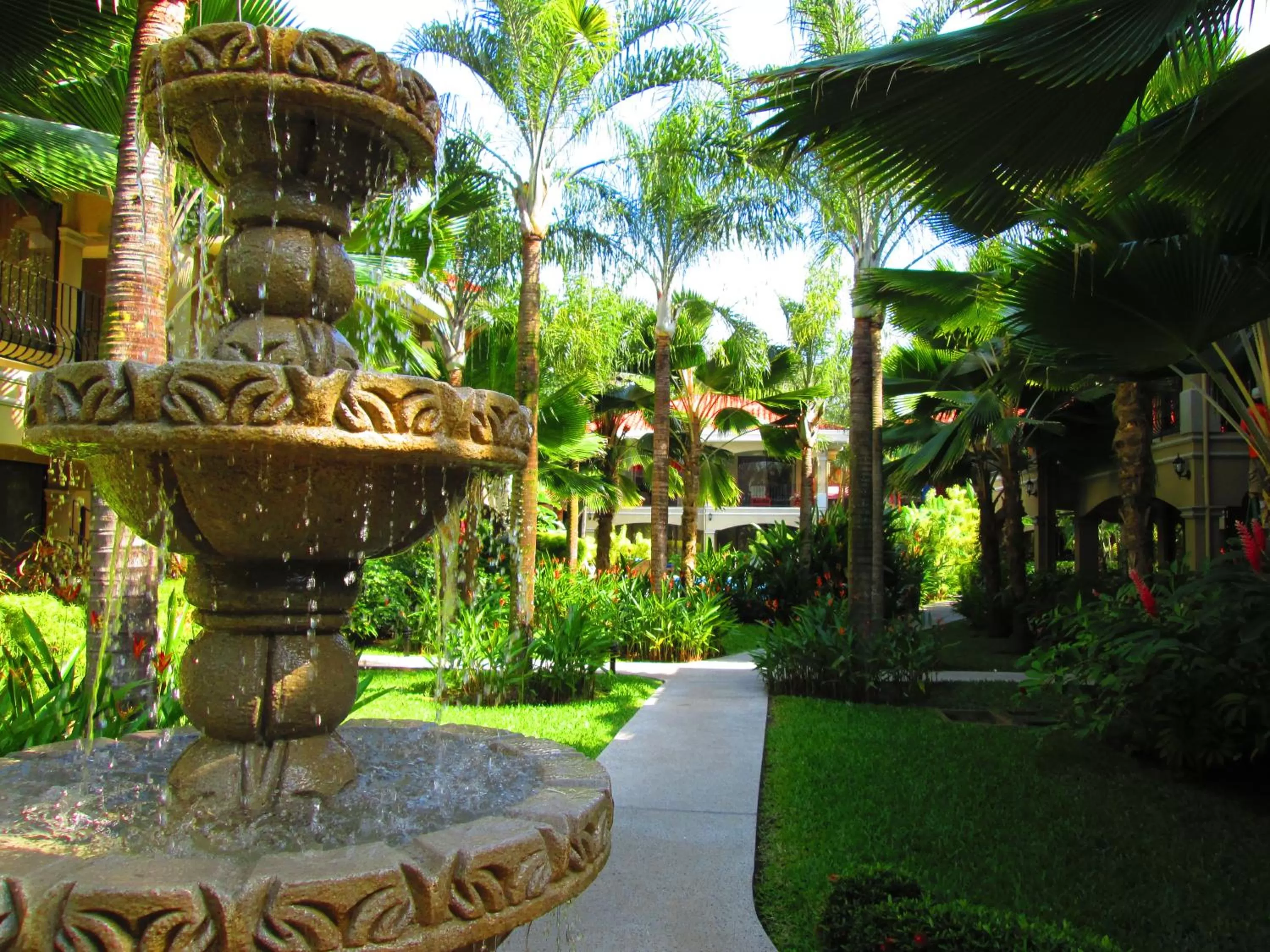 Garden in Monte Carlo Luxury Condominiums
