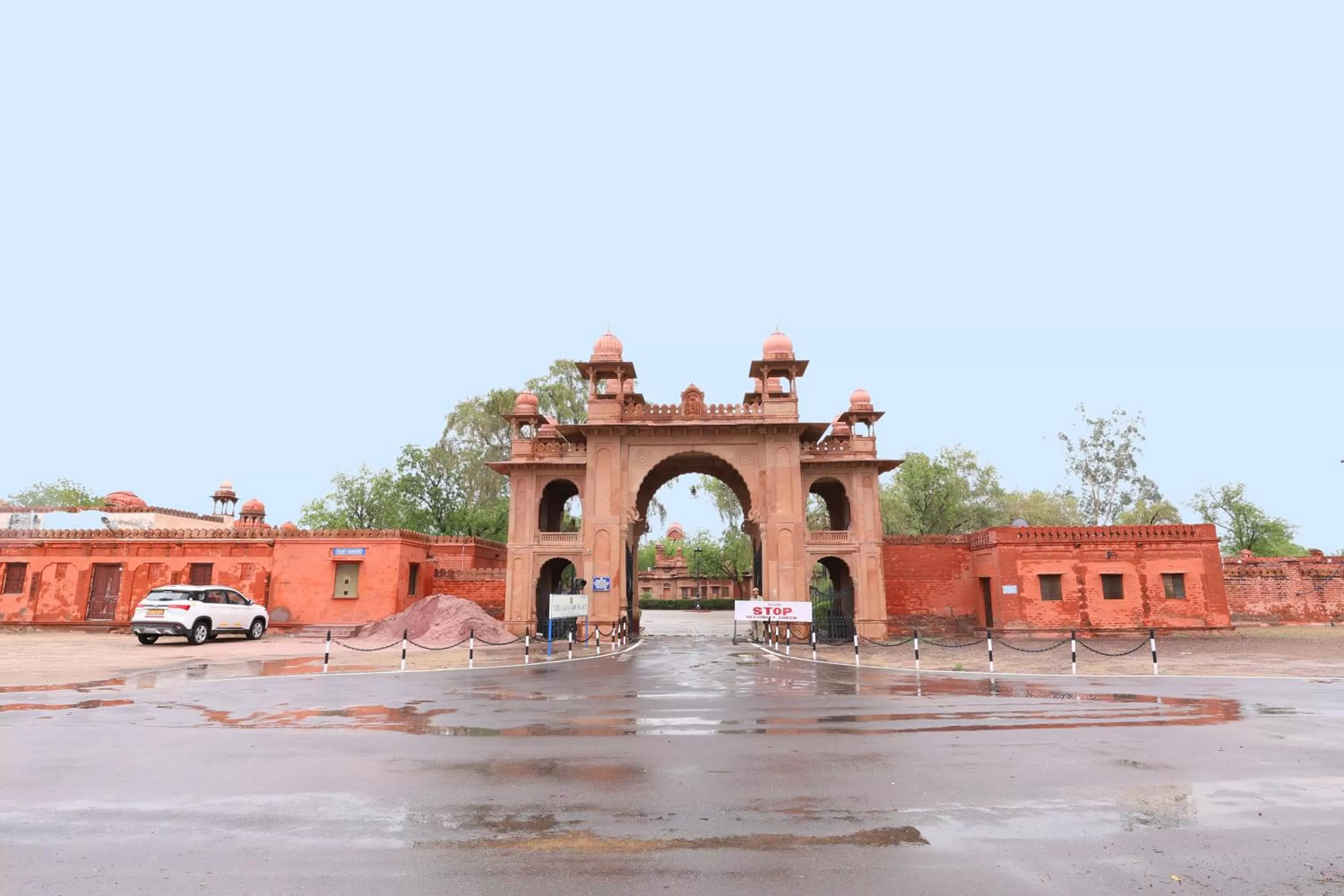 Facade/entrance in The Lallgarh Palace - A Heritage Hotel