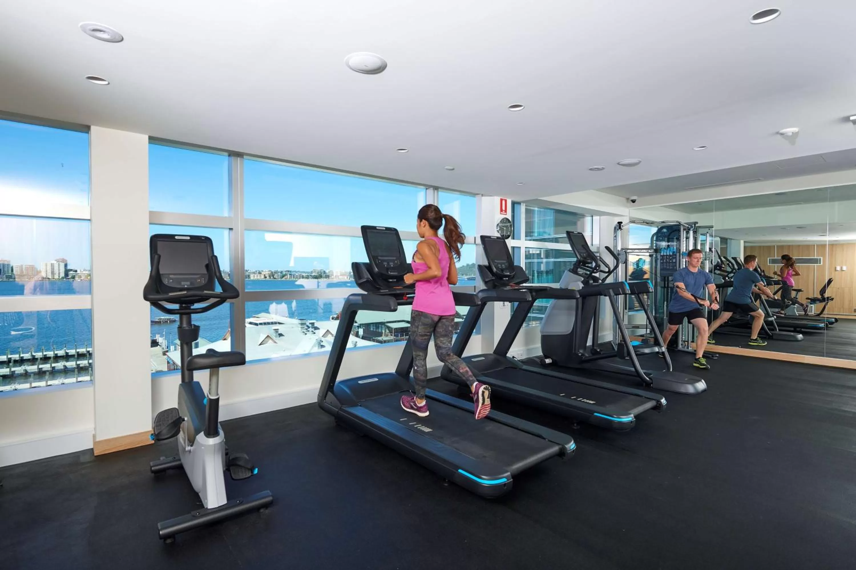 Fitness centre/facilities in Doubletree By Hilton Perth Waterfront