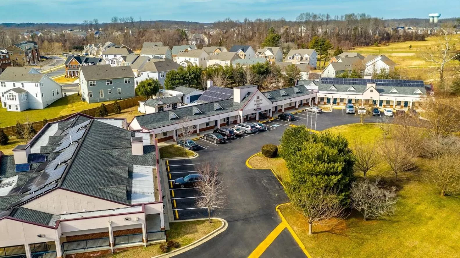 Property building in Executive Inn & Suites Upper Marlboro