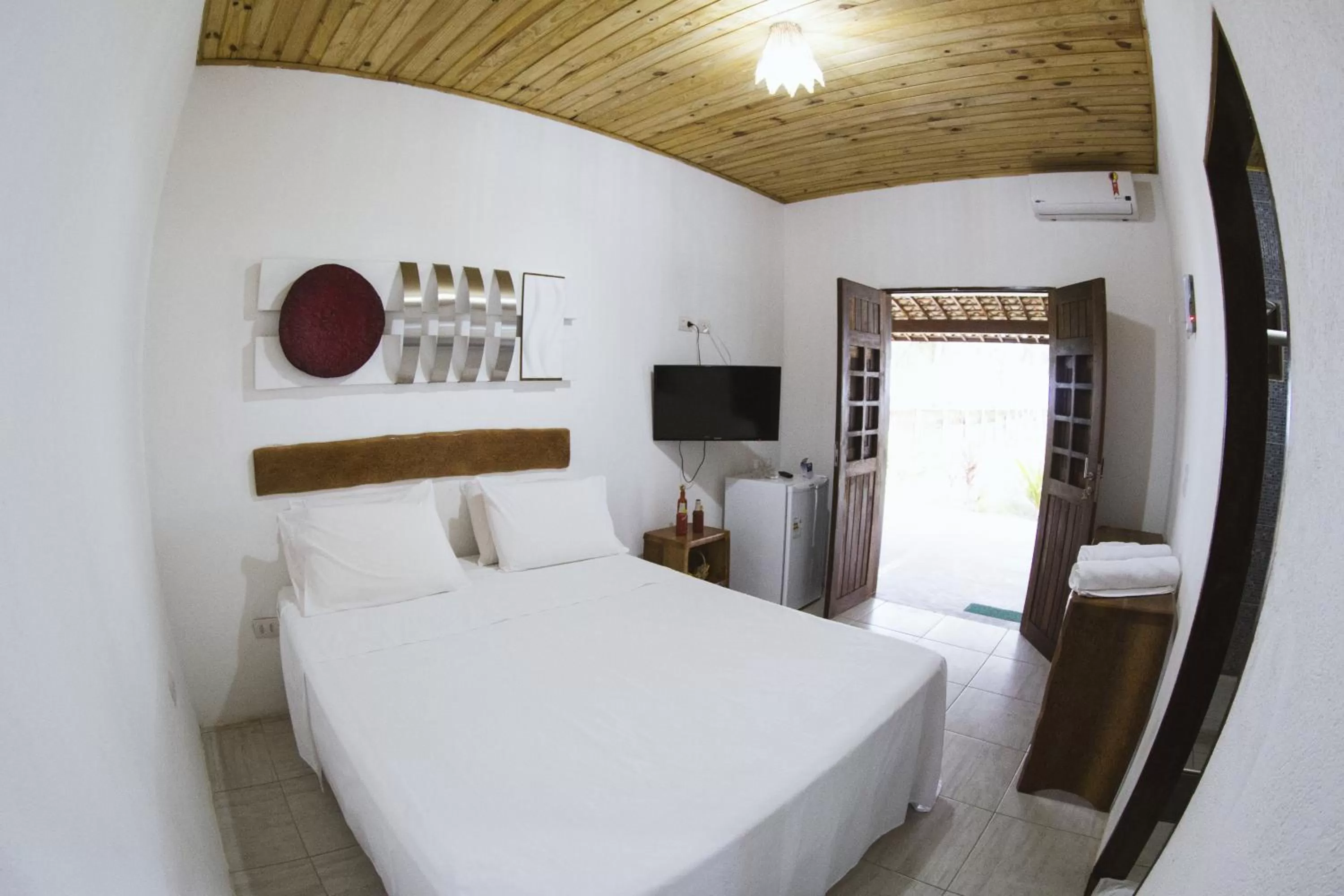 Photo of the whole room, Bed in Pousada e Restaurante Encanto das Águas