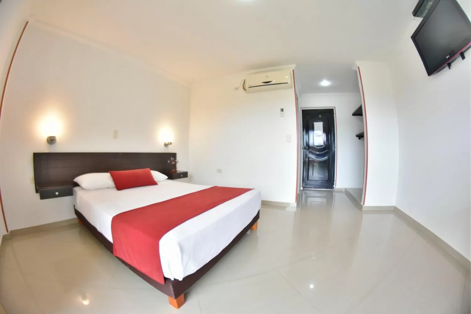 Bed in Hotel Montserrat Plaza