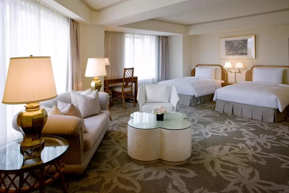 Deluxe Twin Corner Room - Non-Smoking in Hotel Nikko Fukuoka Deluxe Twin Corner Room - Non-Smoking in Hotel Nikko Fukuoka